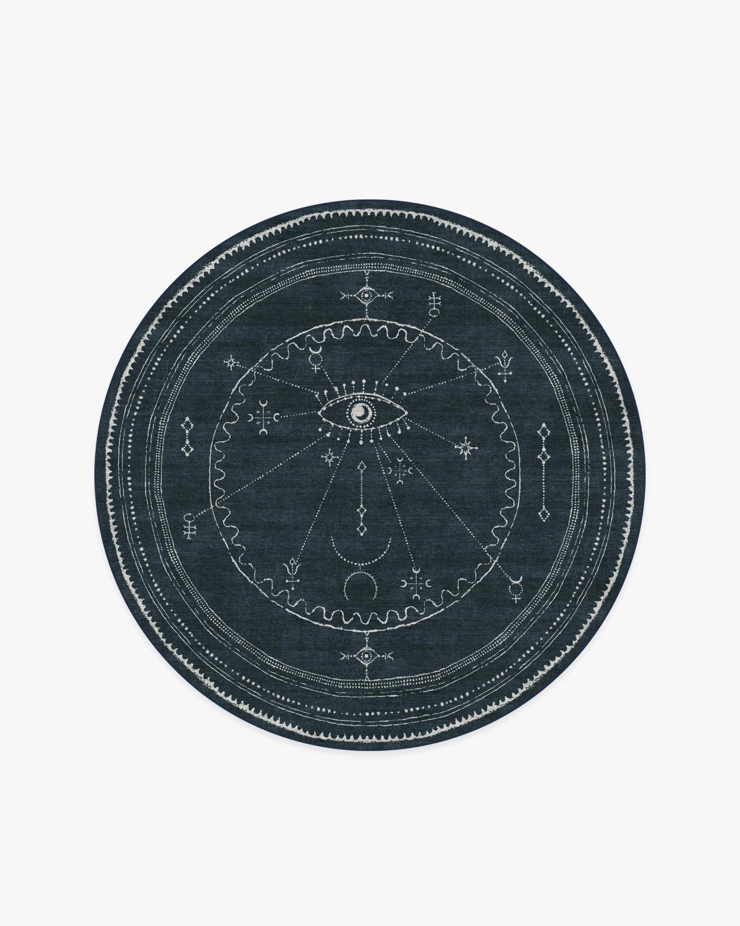 Velith Midnight Blue Flatwoven Rug