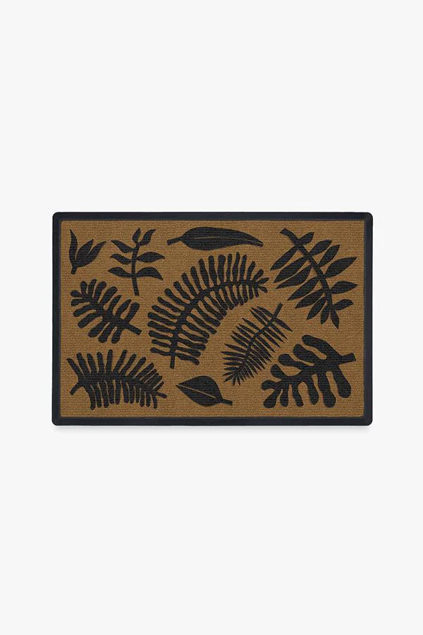 Henri Botanique Black Doormat