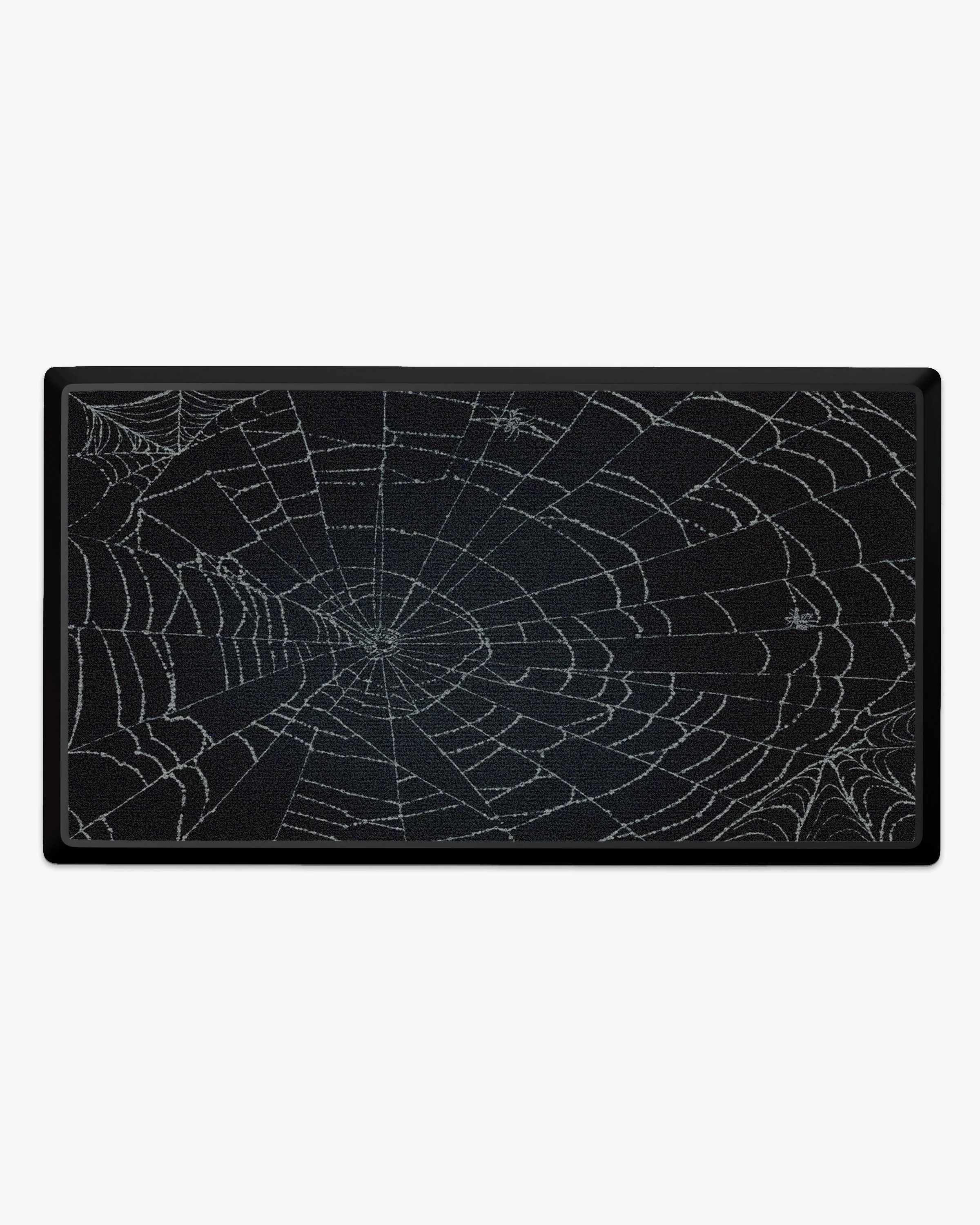 Web Soft Black Large Doormat