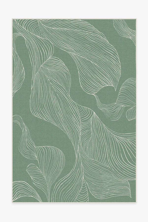 Sana Laurel Green Outdoor Rug