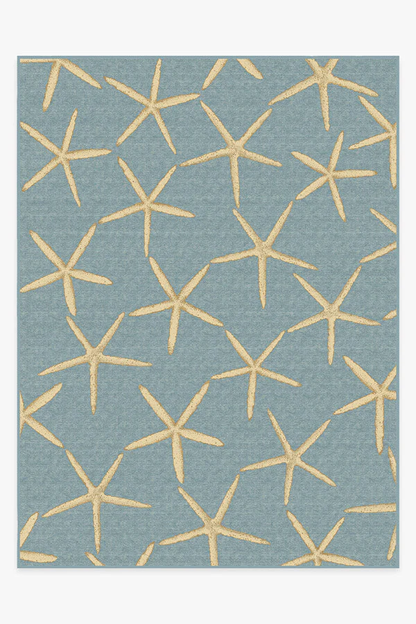Starfish Pale Blue Rug