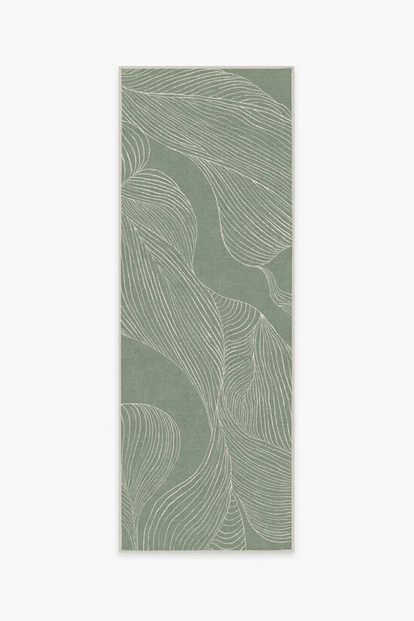 Sana Sage Green Flatwoven Rug