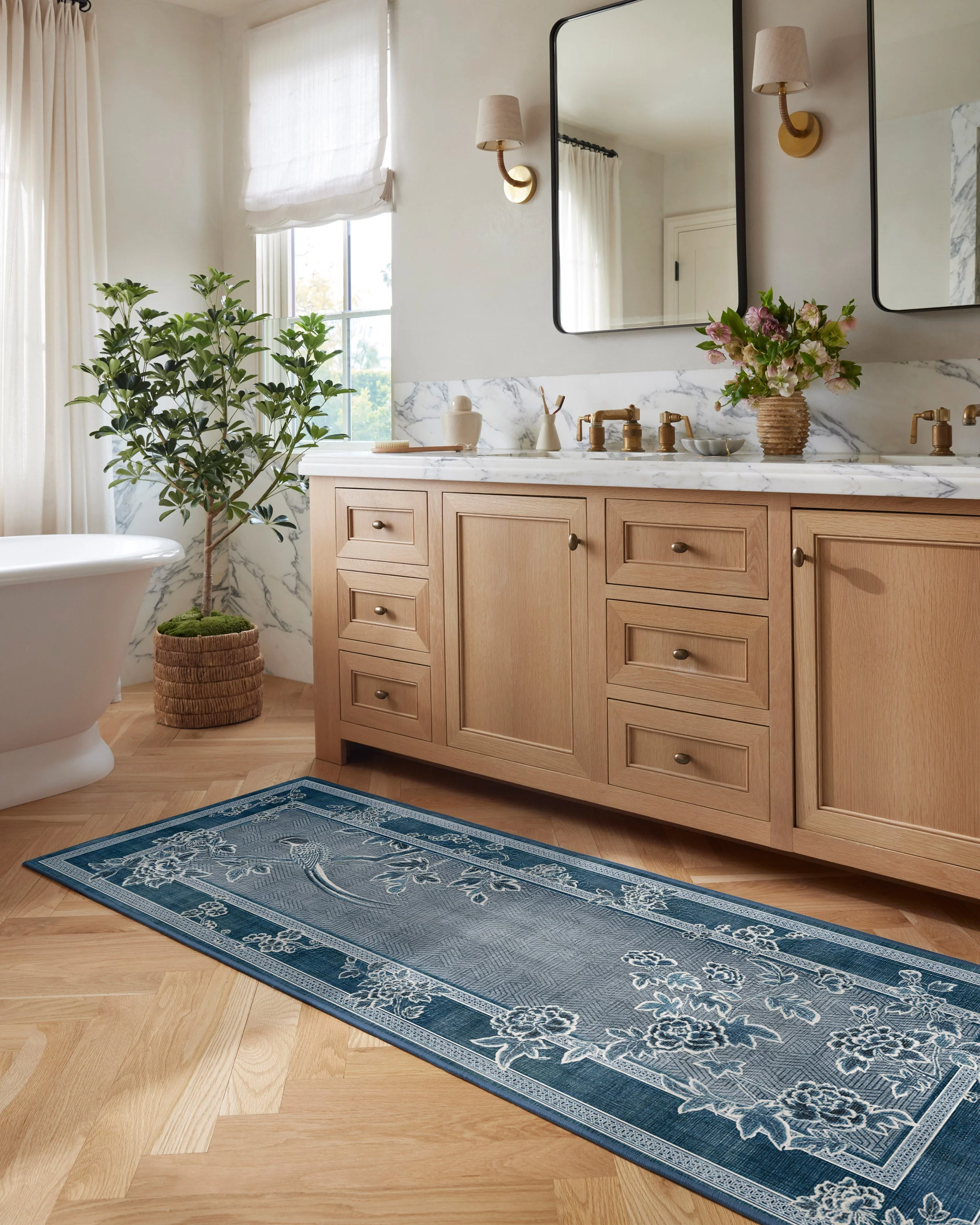 Draper Blue Rug by Gracie