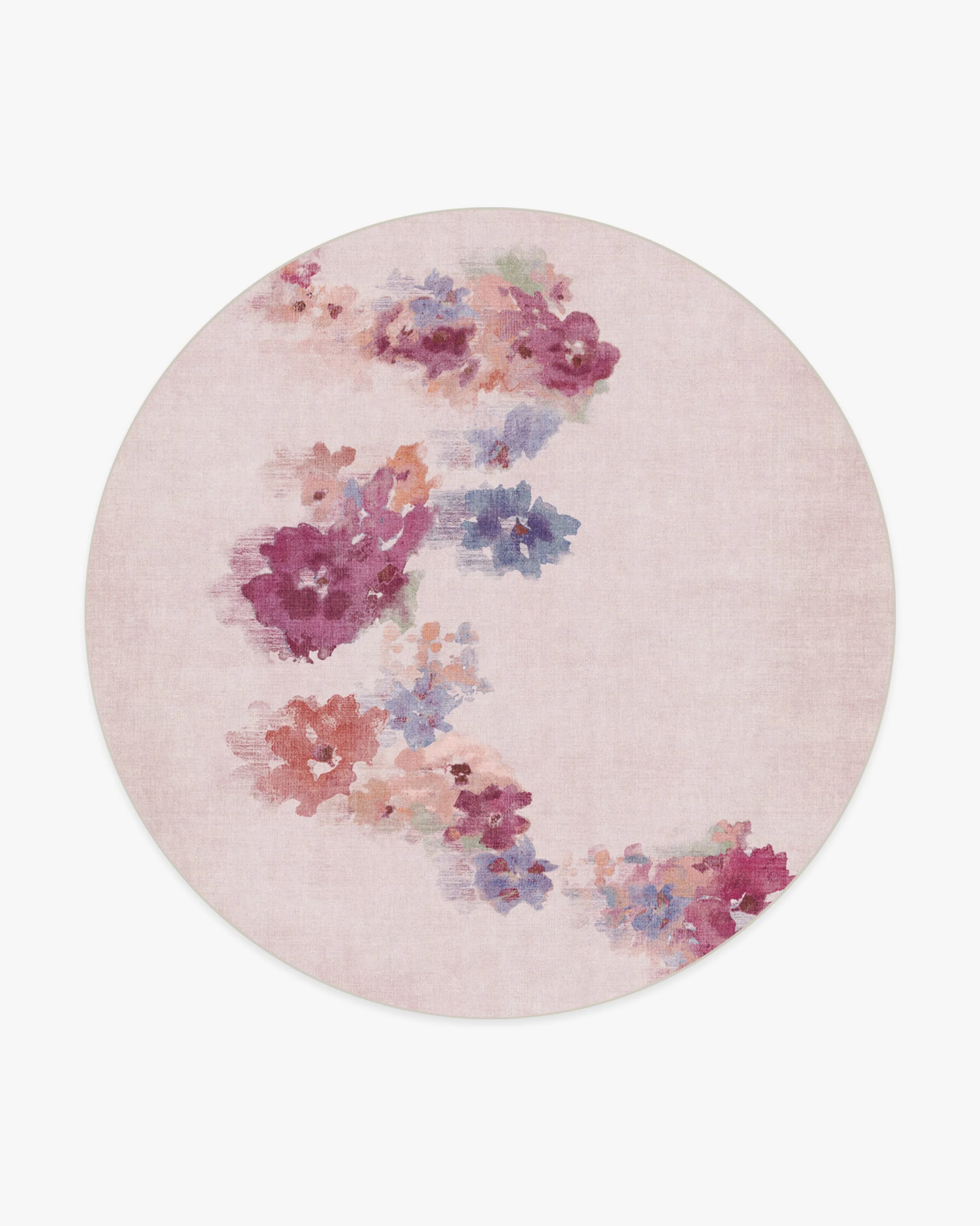 Clara Soft Rose Rug