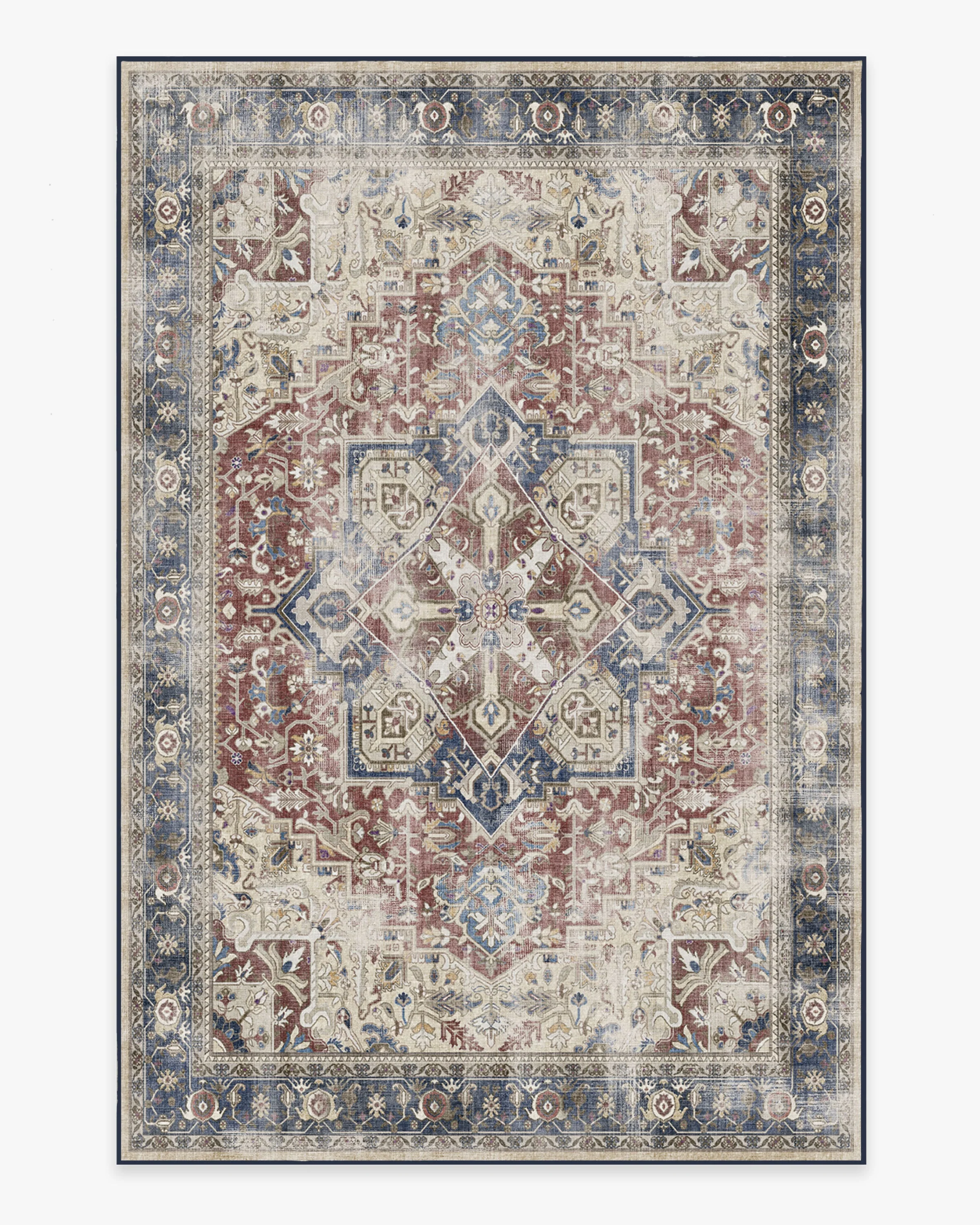 Kamran Royal Blue Rug