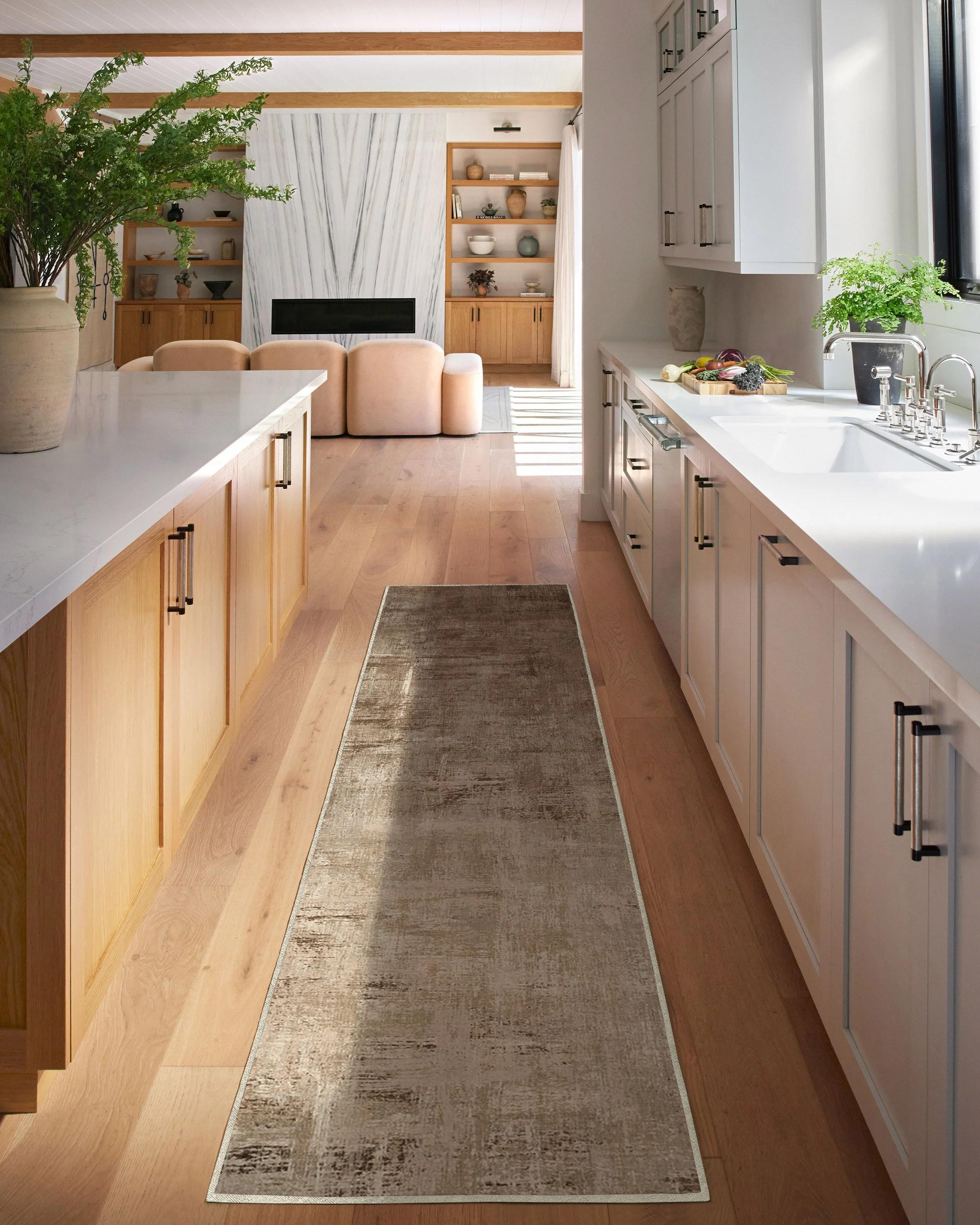 Impasto Natural Flatwoven Rug