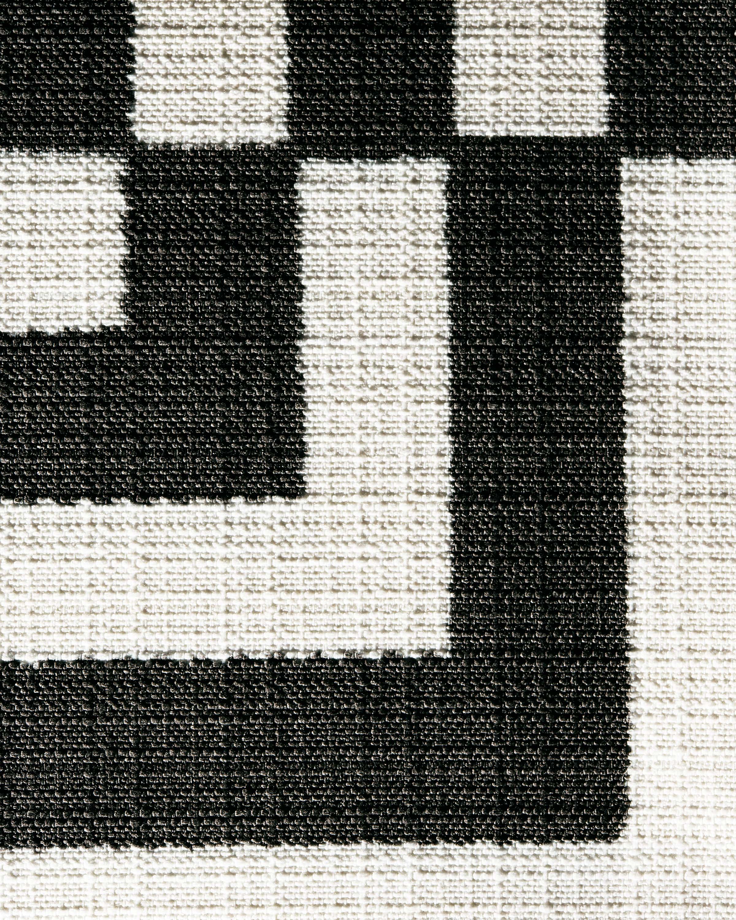 Op Art Ivory Woven Throw Pillow by Jonathan Adler