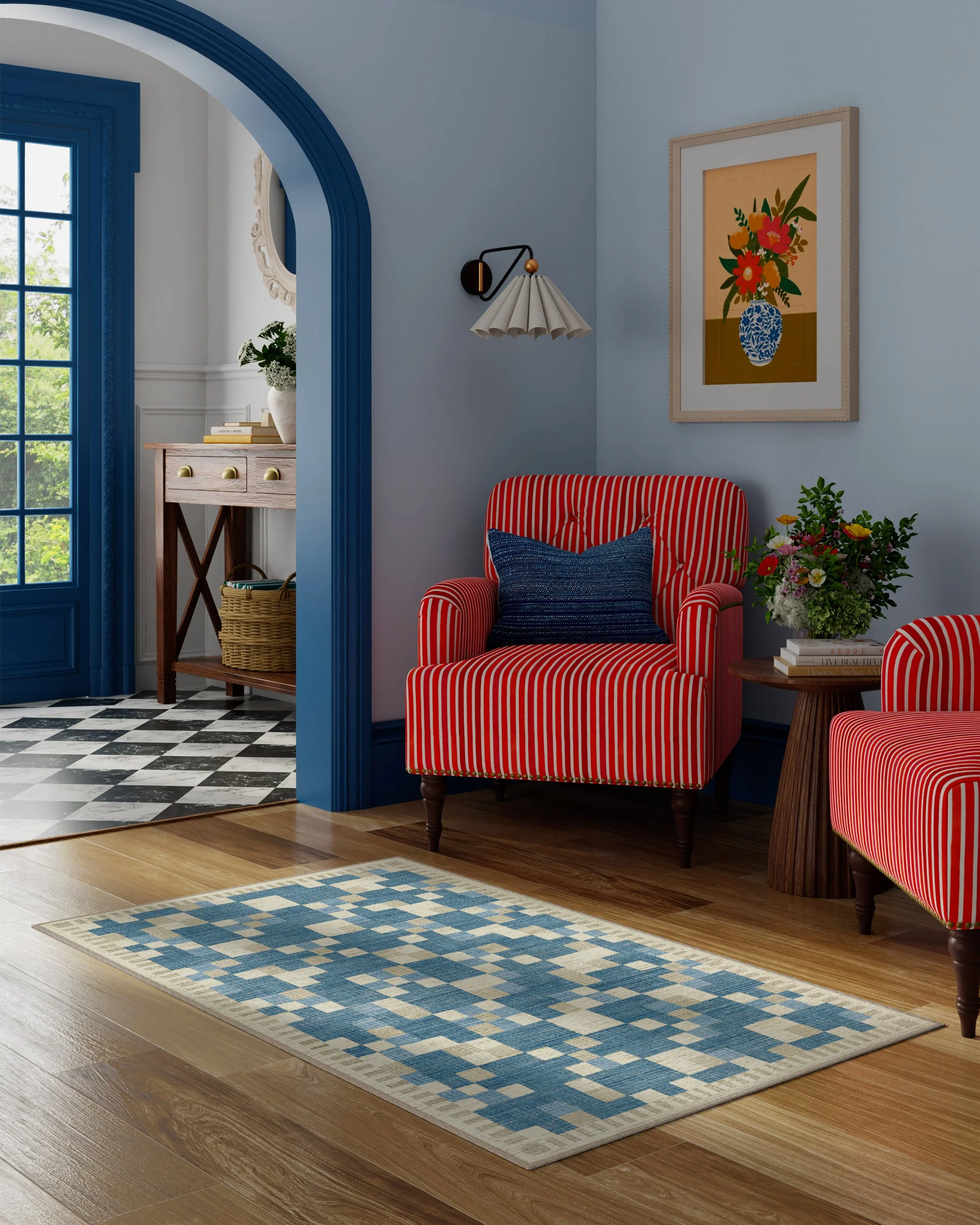 Blake Blue Rug