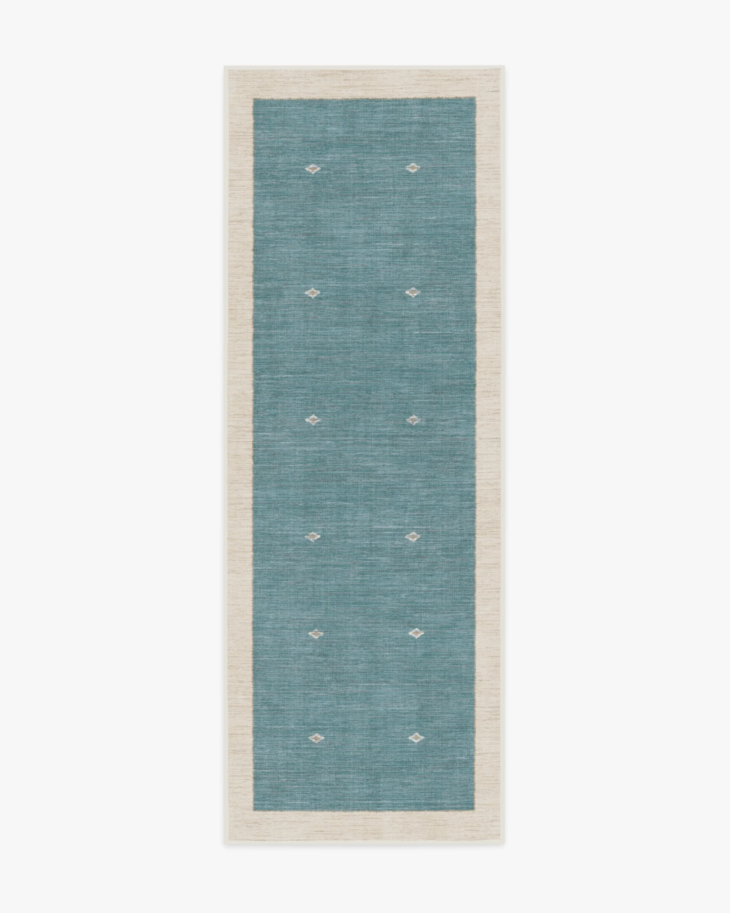 Luna Soft Teal Rug by goop