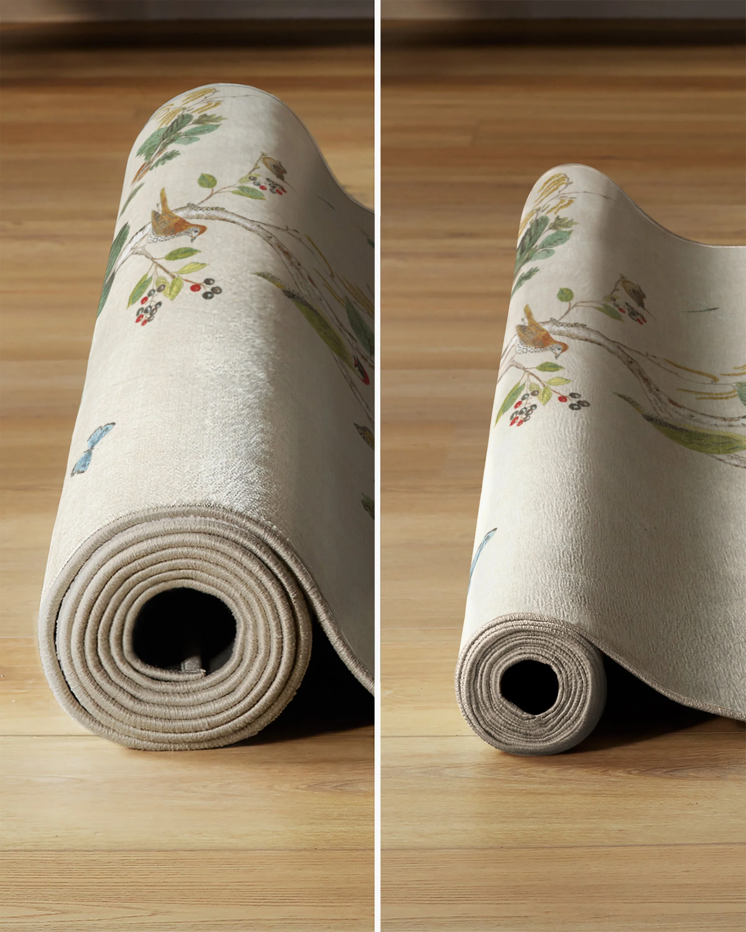 Woodland Chorus Fawn Rug by Sanderson