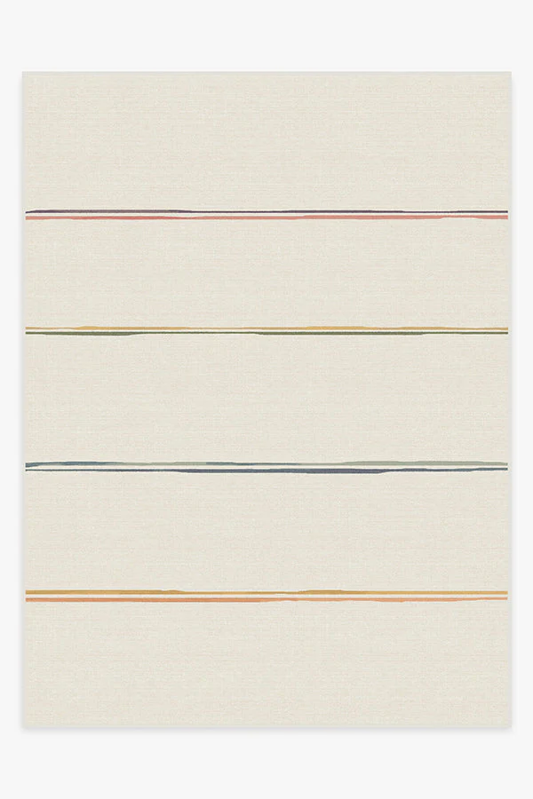 Stella Ivory Rainbow Rug by The Home Edit