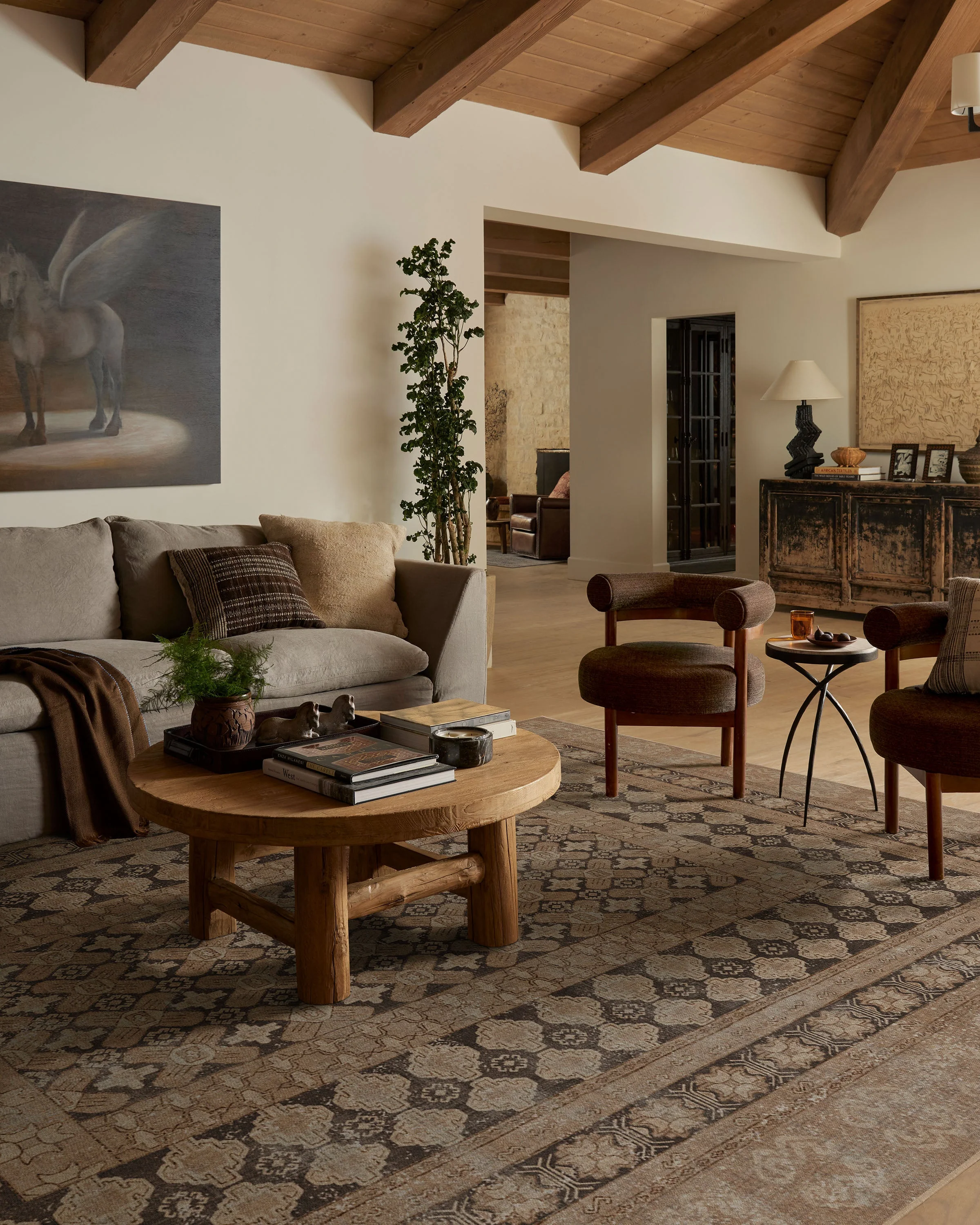 Cyrus Rose Gold Rug