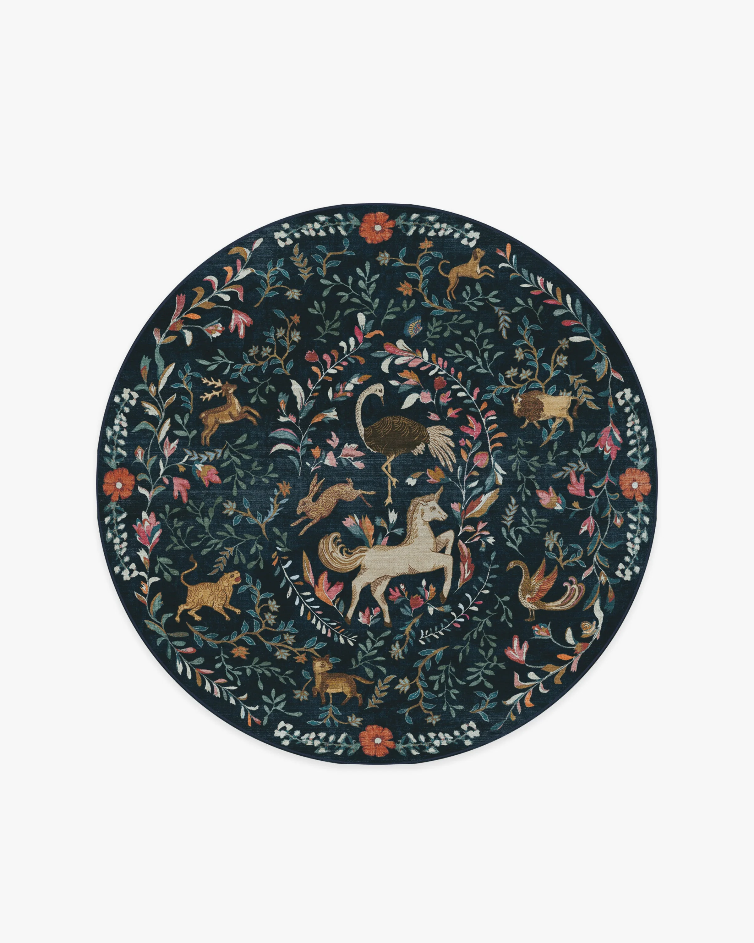 Dreamweaver Blue Multicolor Rug by Iris Apfel