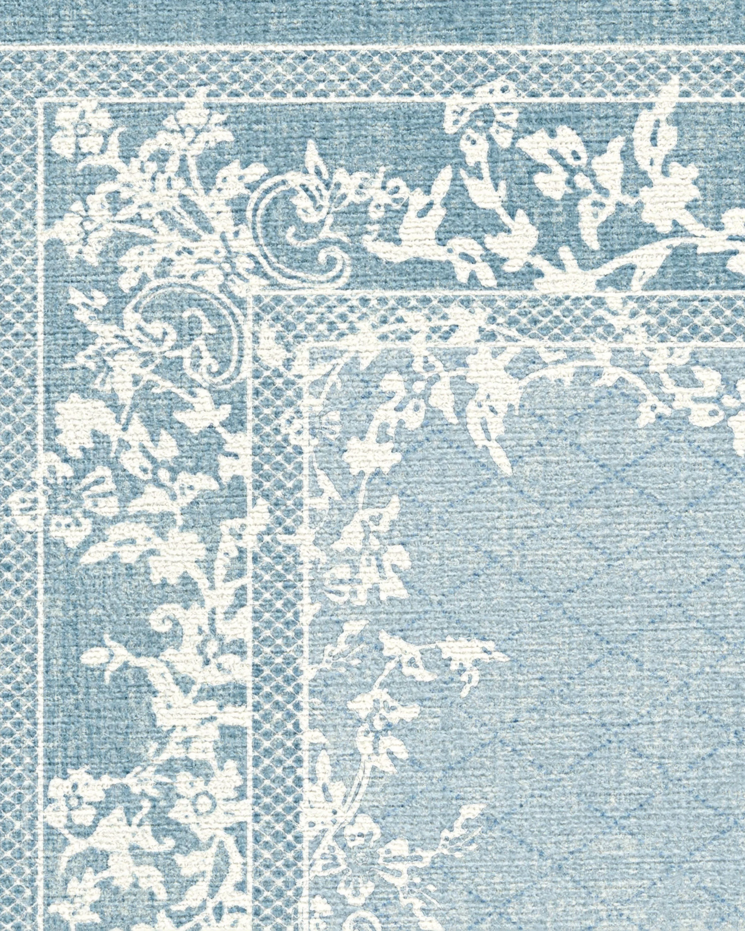 Juliet Slate Blue Flatwoven Rug