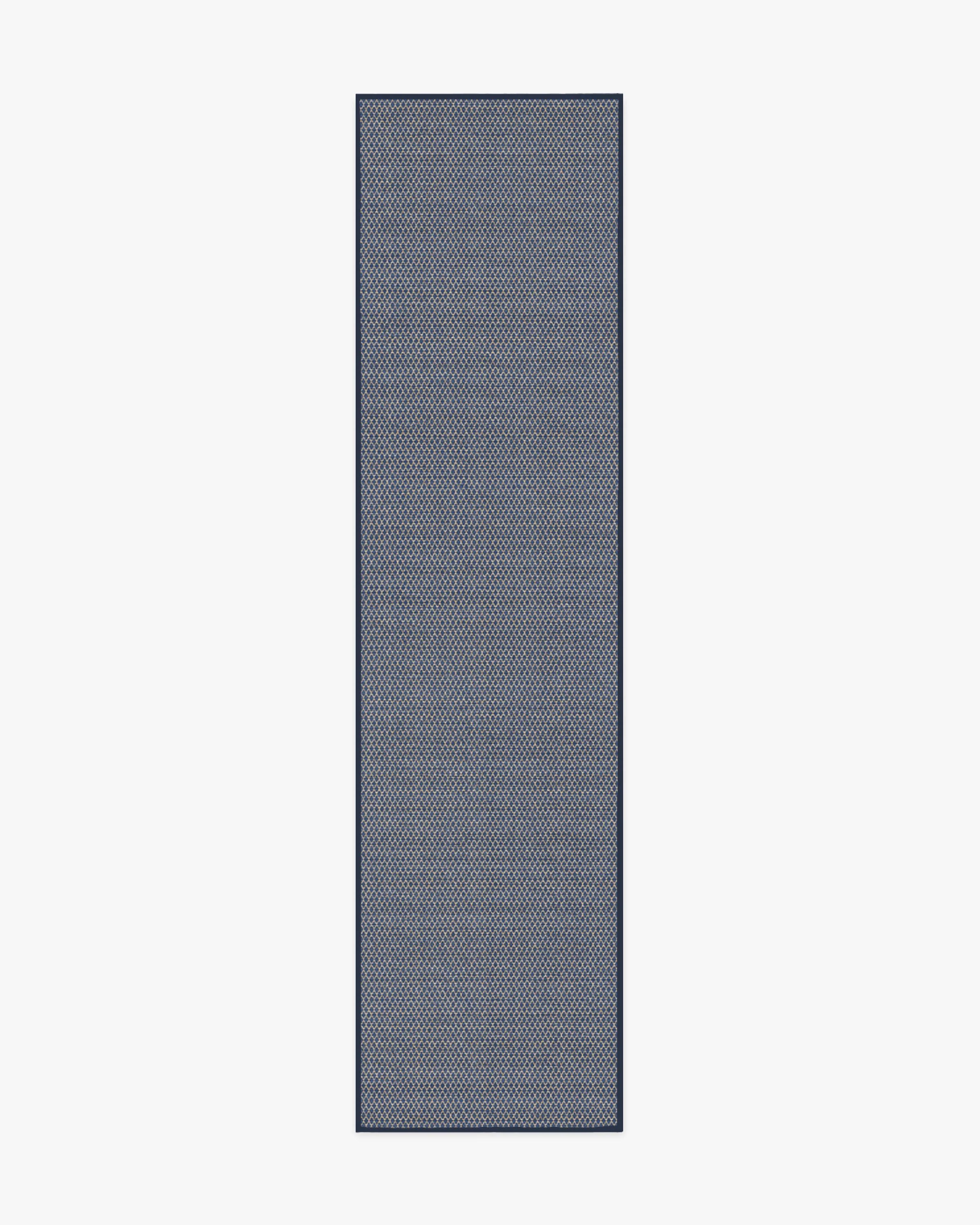 Tillie Solid Soft Navy Re-Jute Rug