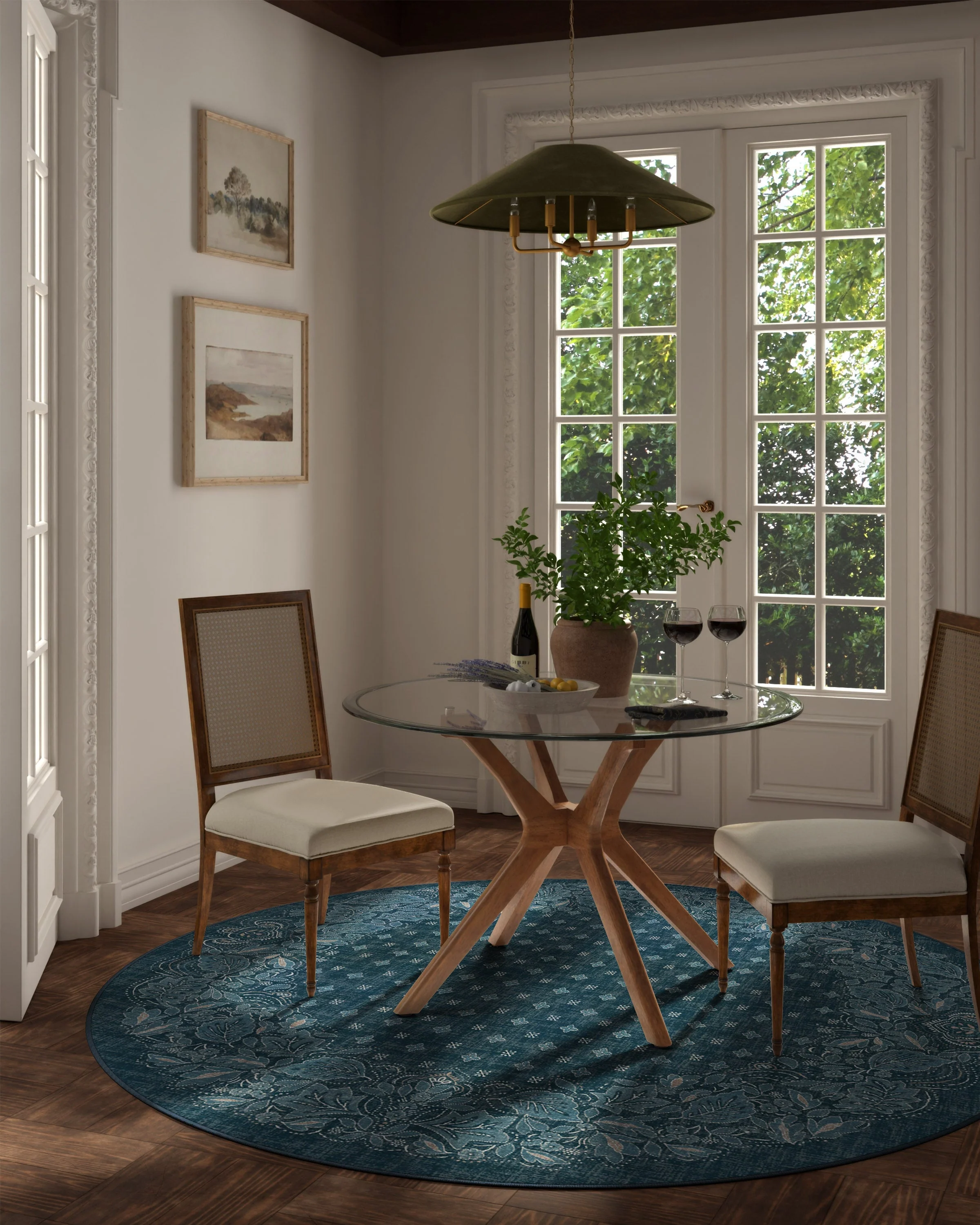 Prato Midnight Blue Rug