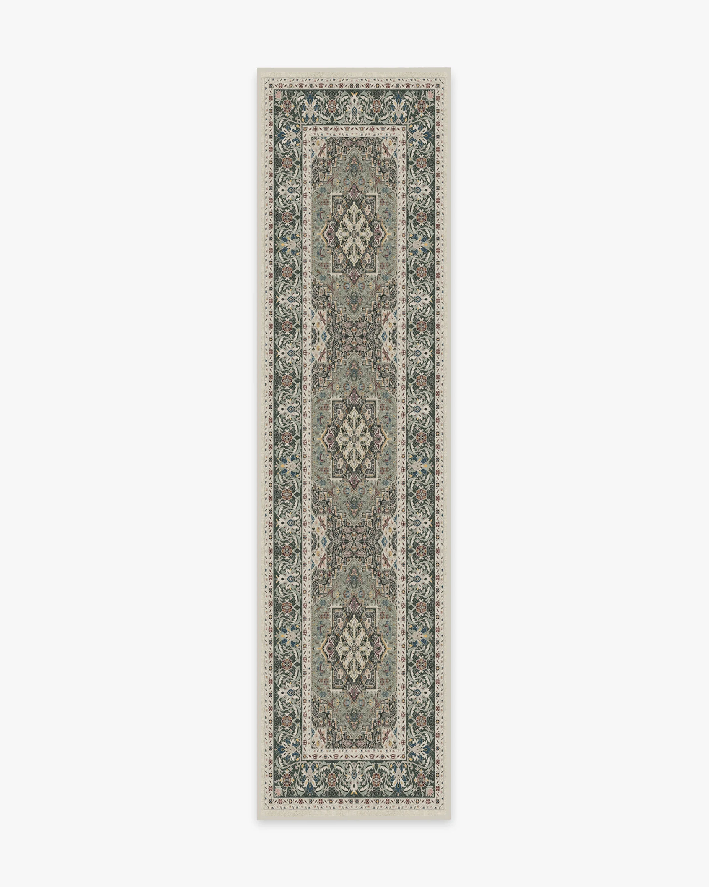 Hendesi Heriz Sage Flatwoven Rug