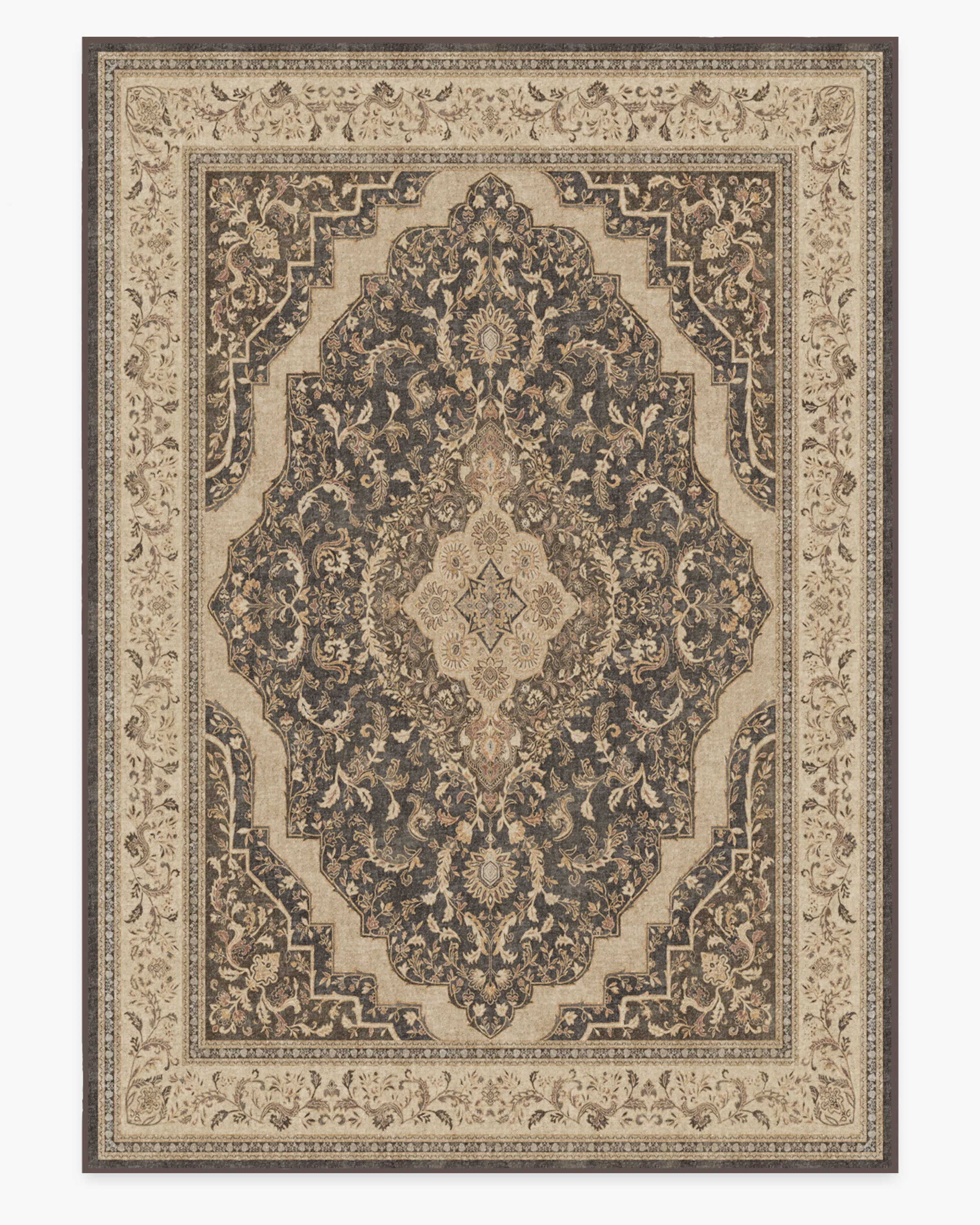 Adeline Dark Wood Rug