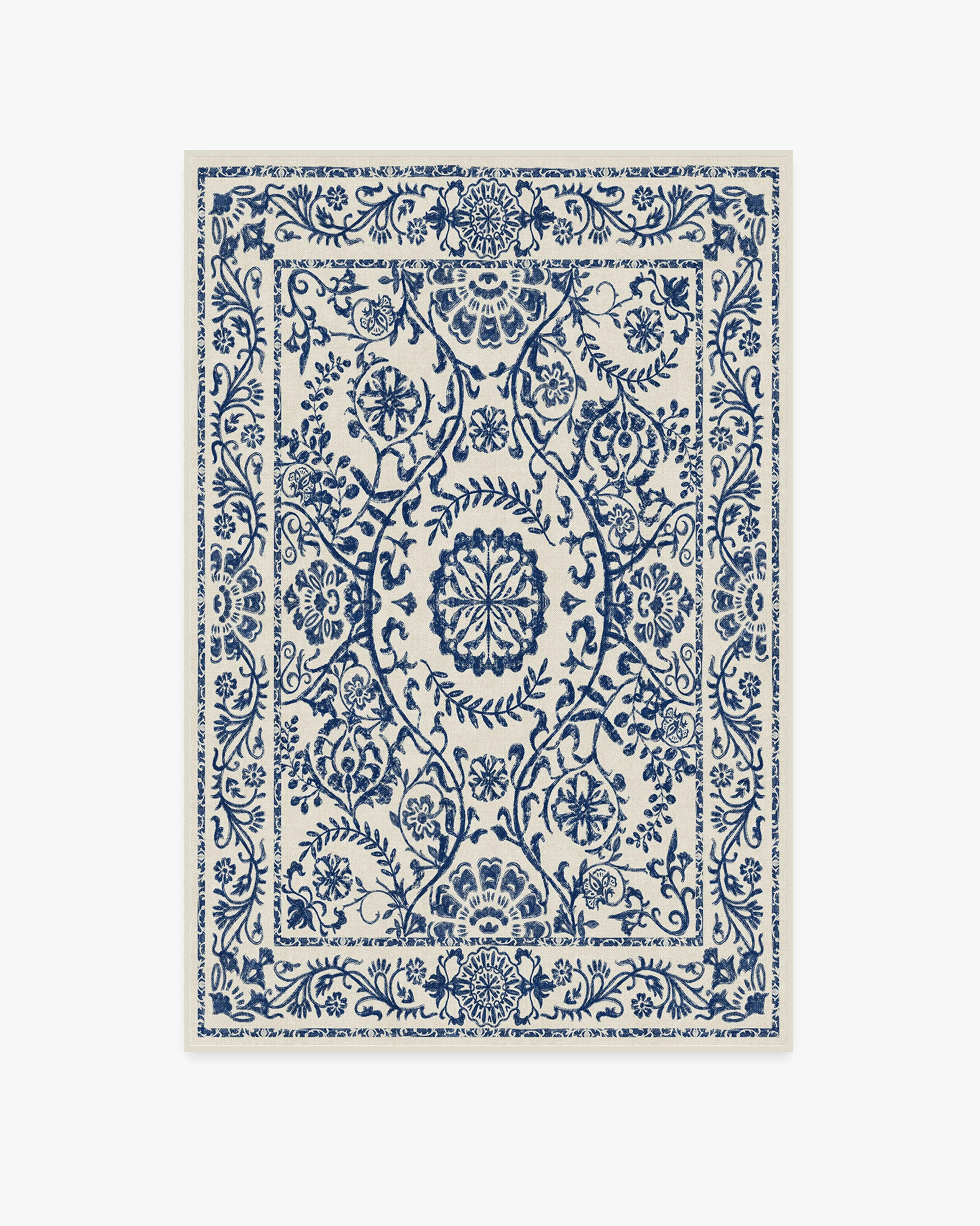 Delphina Delft Blue Flatwoven Rug