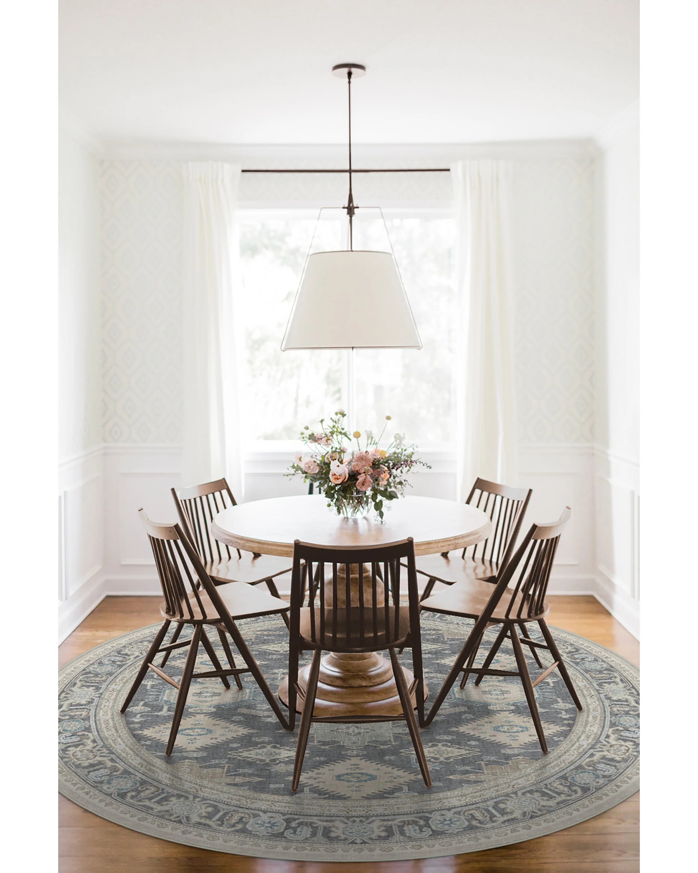 Cambria Abalone Flatwoven Rug