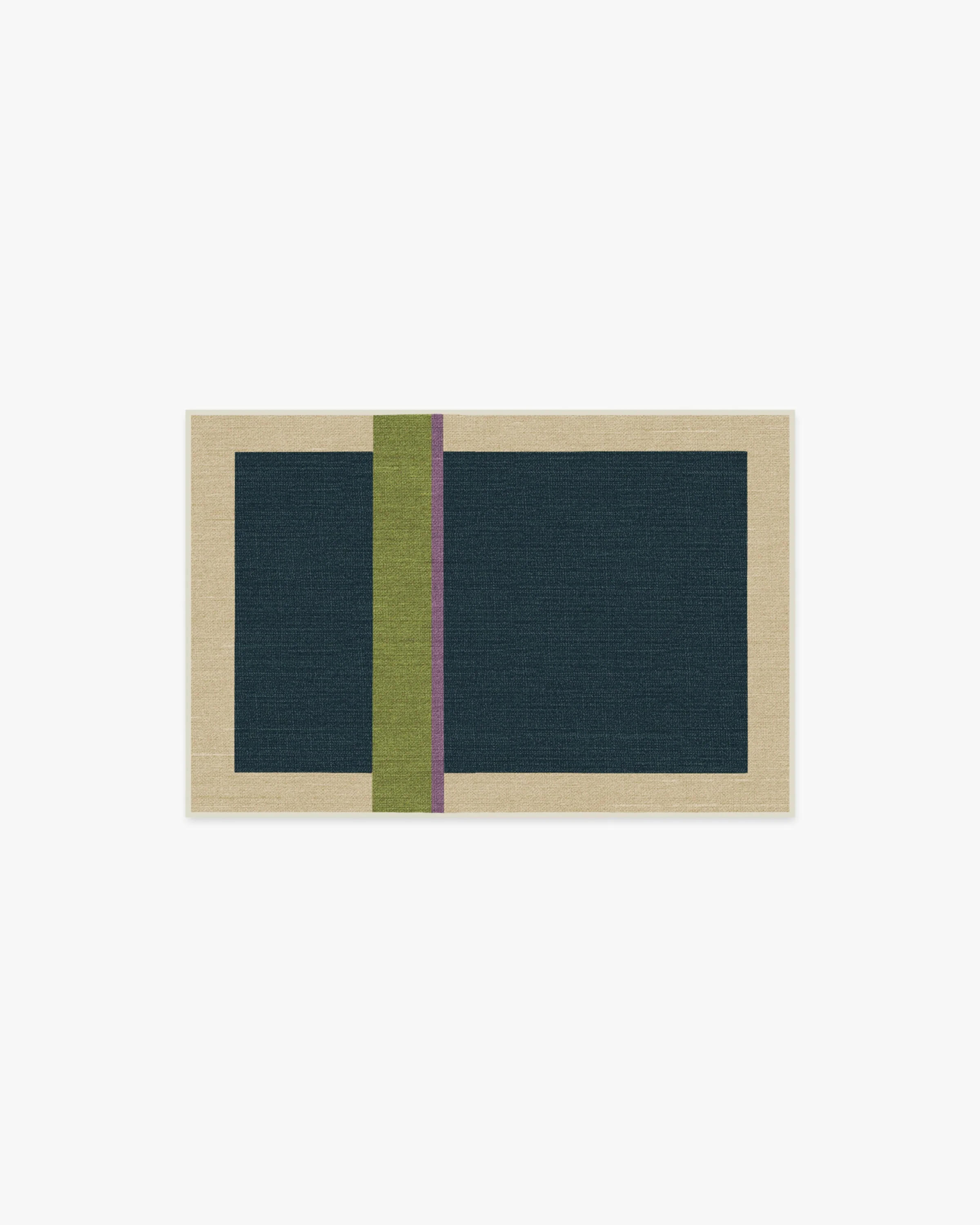 Breakout Teal & Chartreuse Rug by Architectural Digest