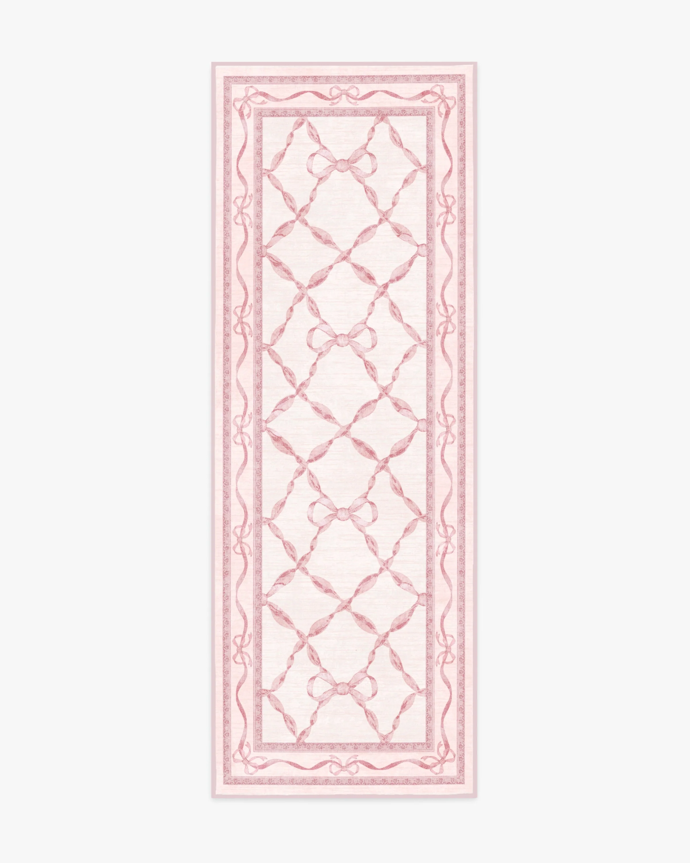 Eloise Pink Flatwoven Rug by Mrs. Alice