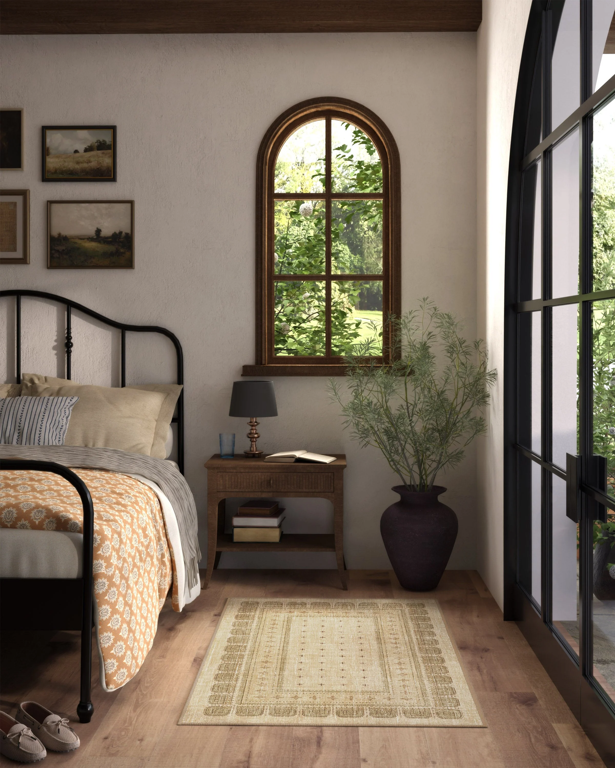 Beatrice Tan Flatwoven Rug