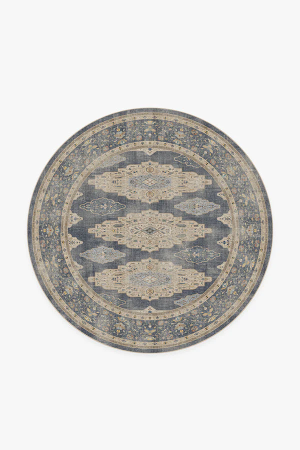 Maxine Dusk Blue Flatwoven Rug