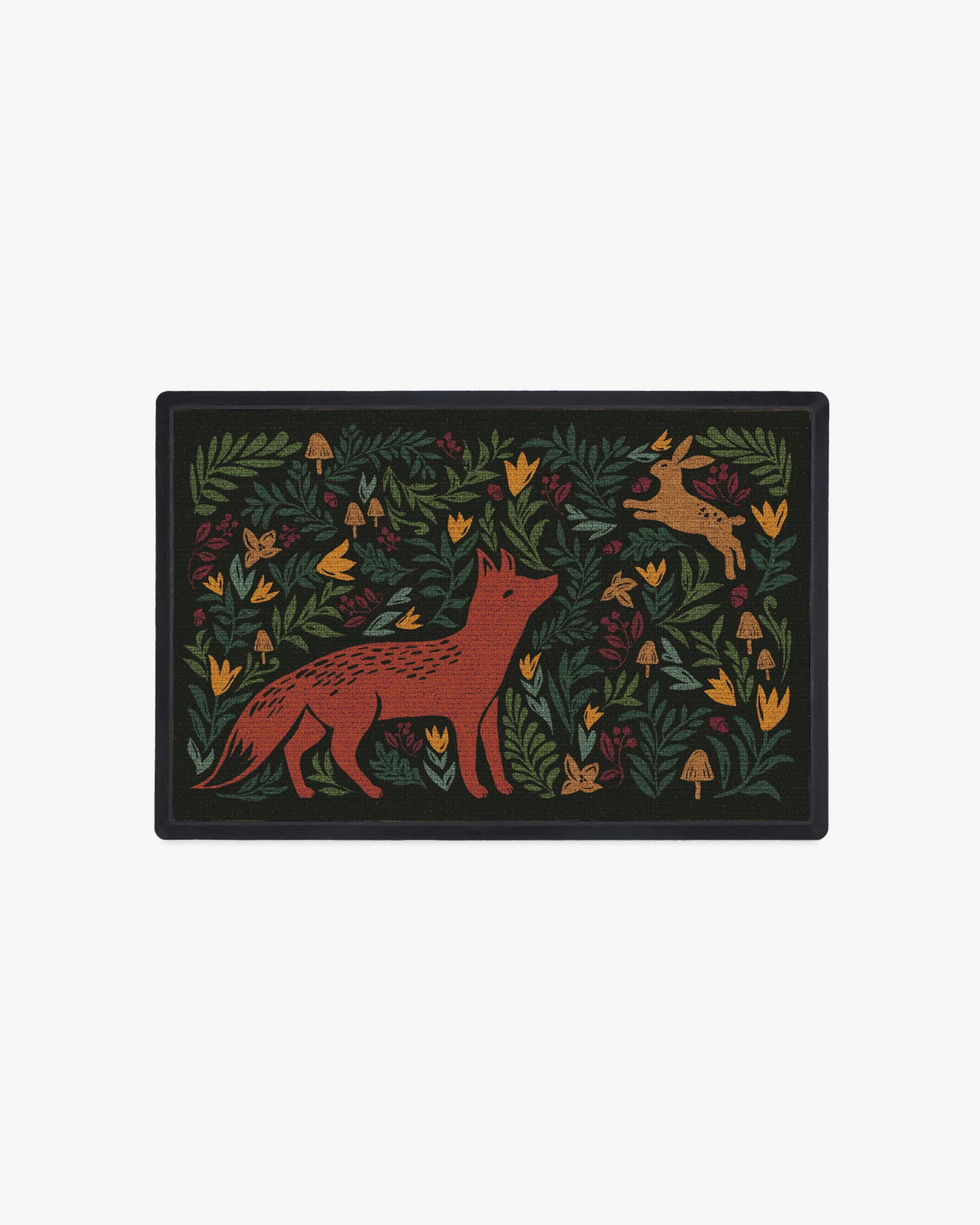 Woodland Friends Multicolor Doormat
