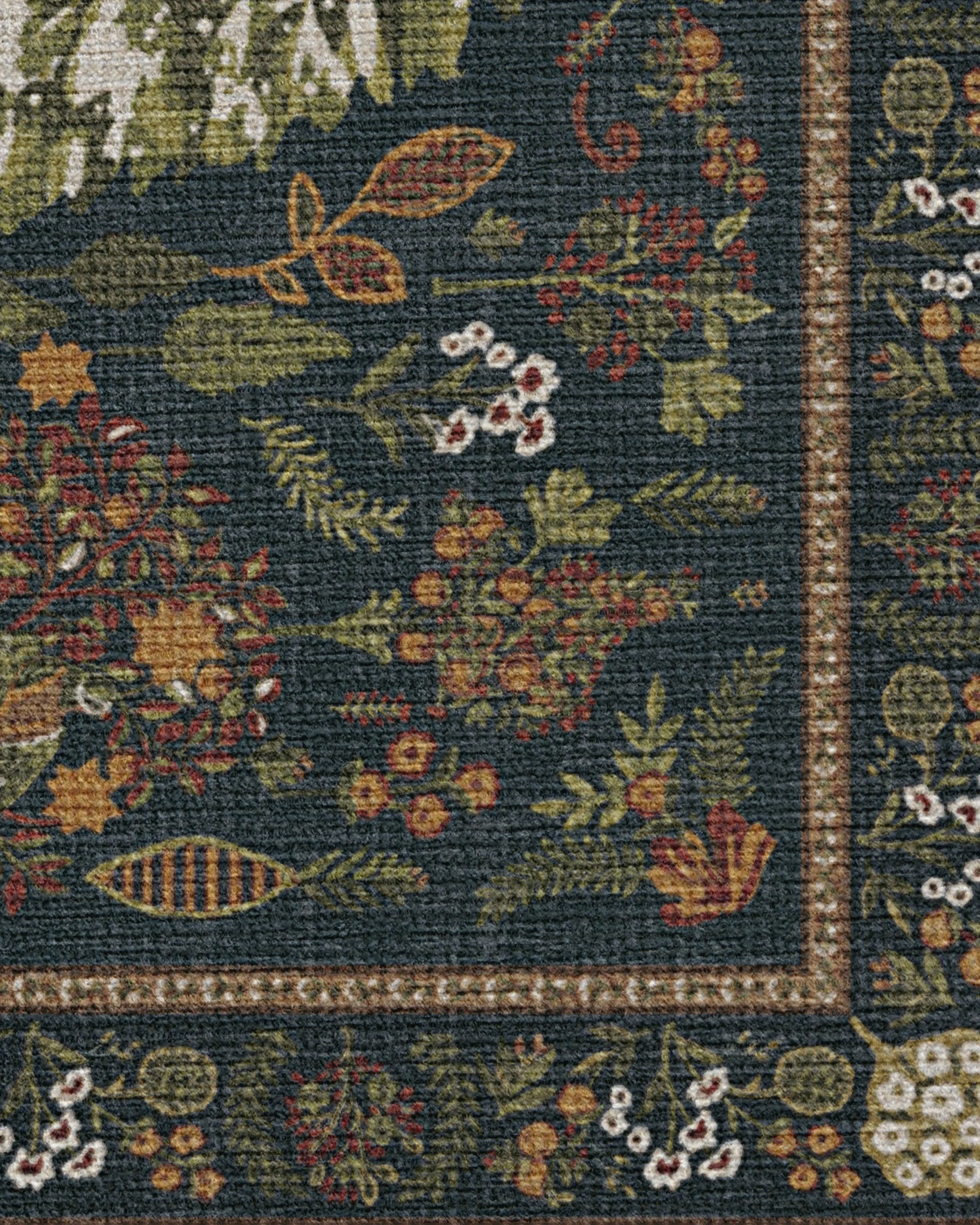 Juniper Midnight Blue Flatwoven Rug