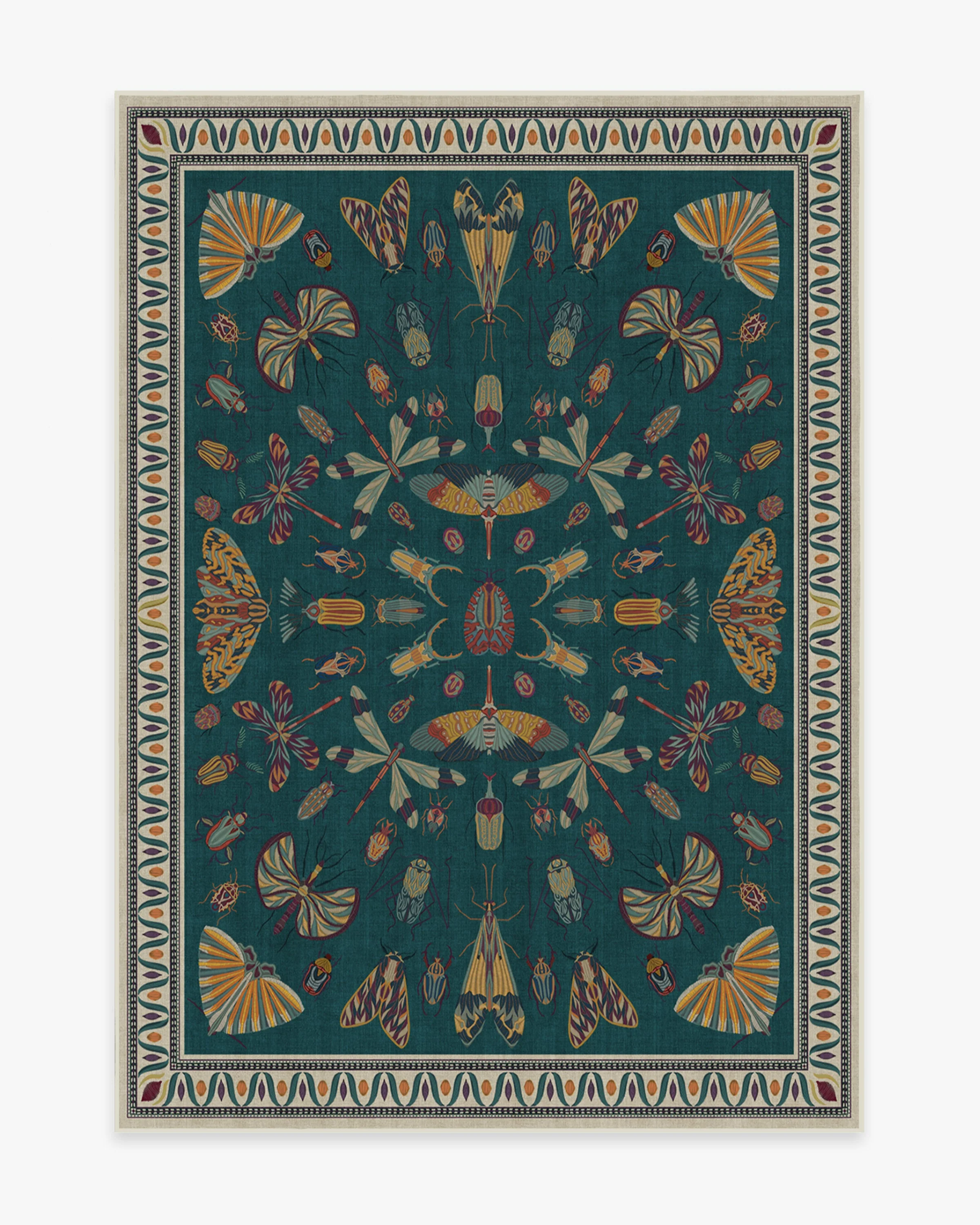 Flutterby Rug by Iris Apfel