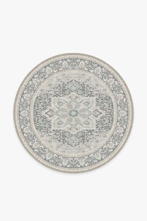 Hendesi Heriz Abalone Flatwoven Rug