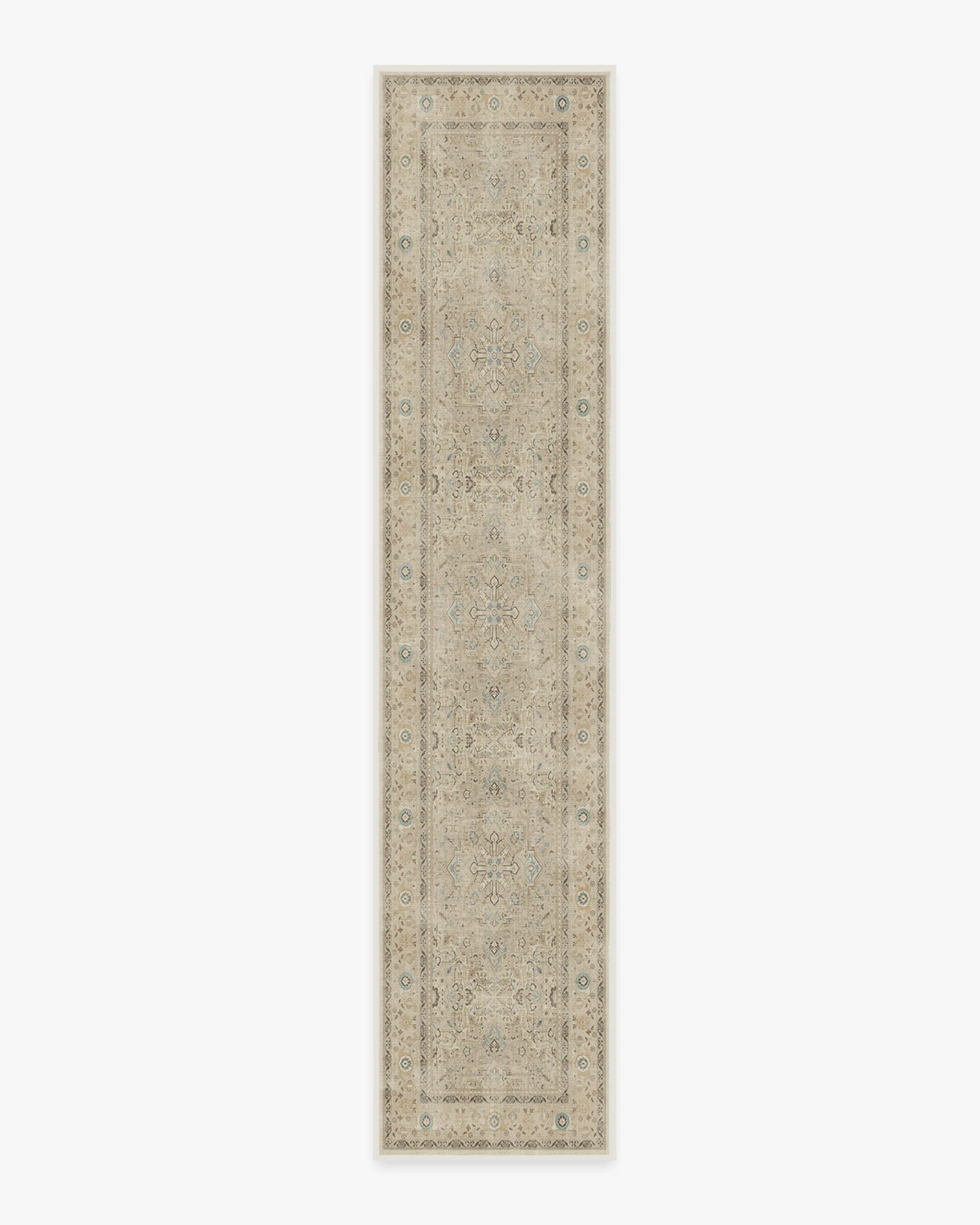 Kamran Ivory Opal Rug