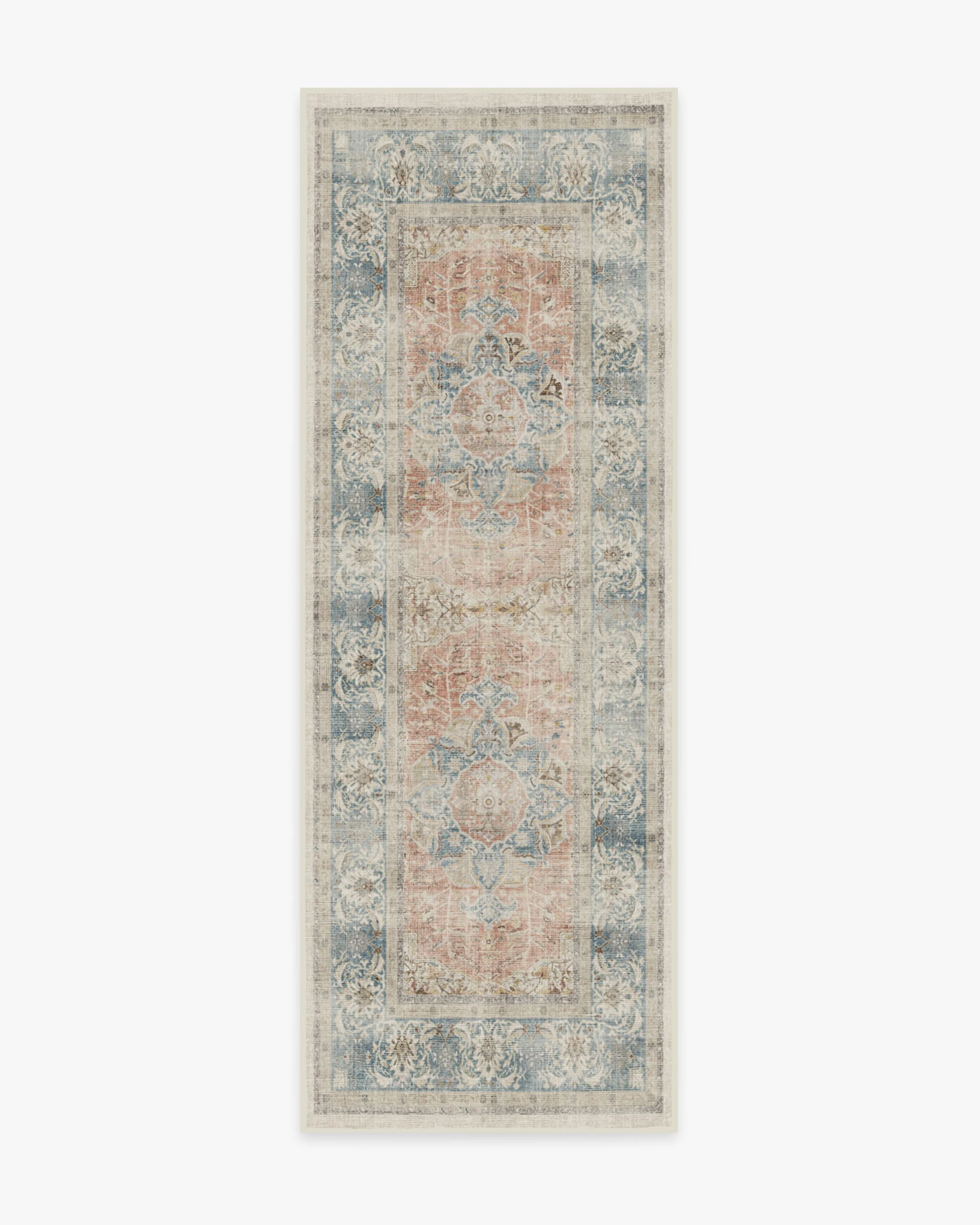 Sarrah Coral Flatwoven Rug