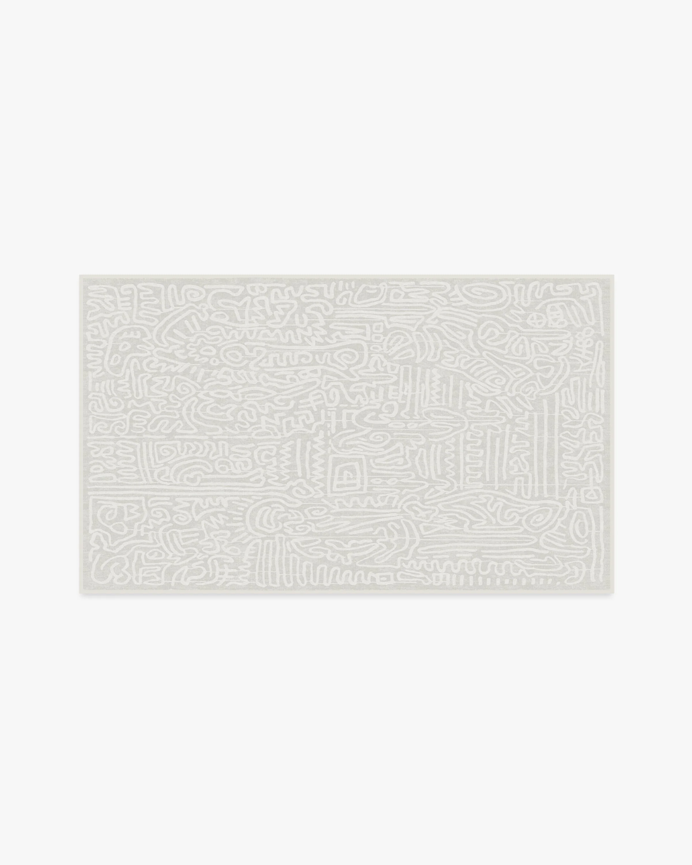 Freestyle Pearl Rug by Keith Haring
