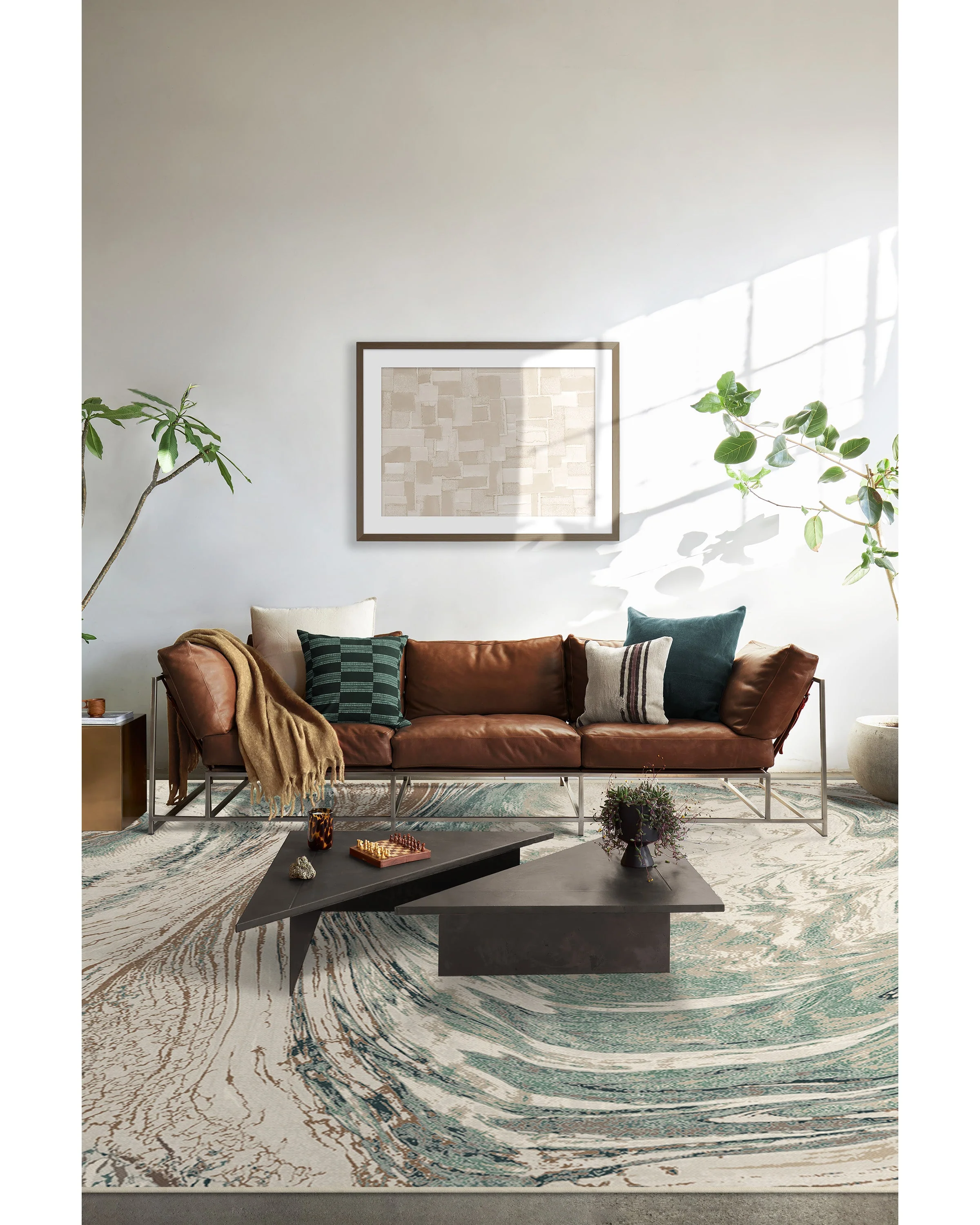 Malaspina Natural Sage Rug
