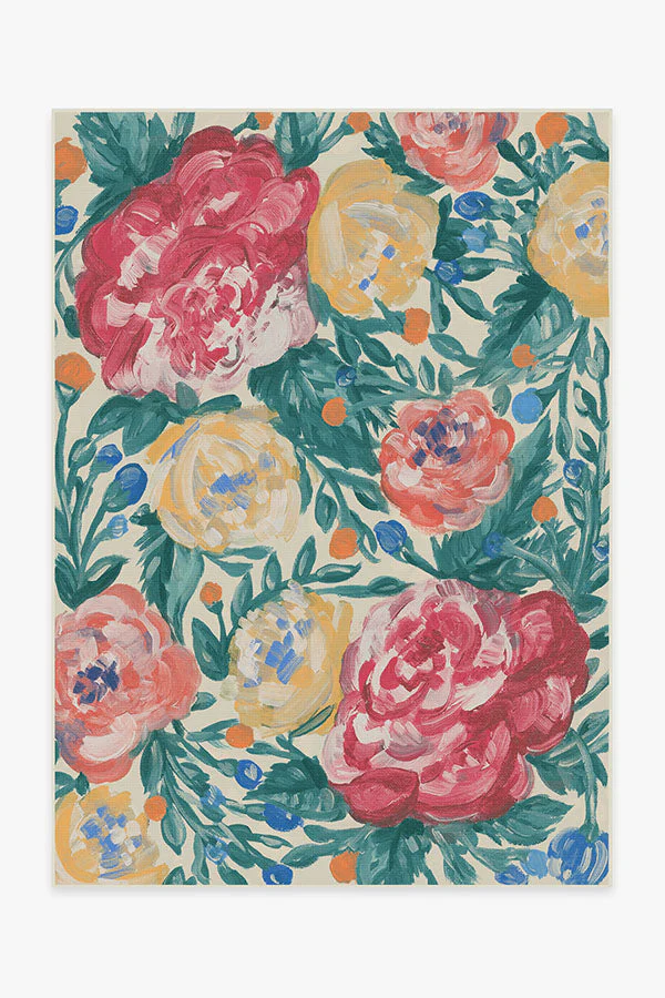 Camellia Multicolor Outdoor Rug