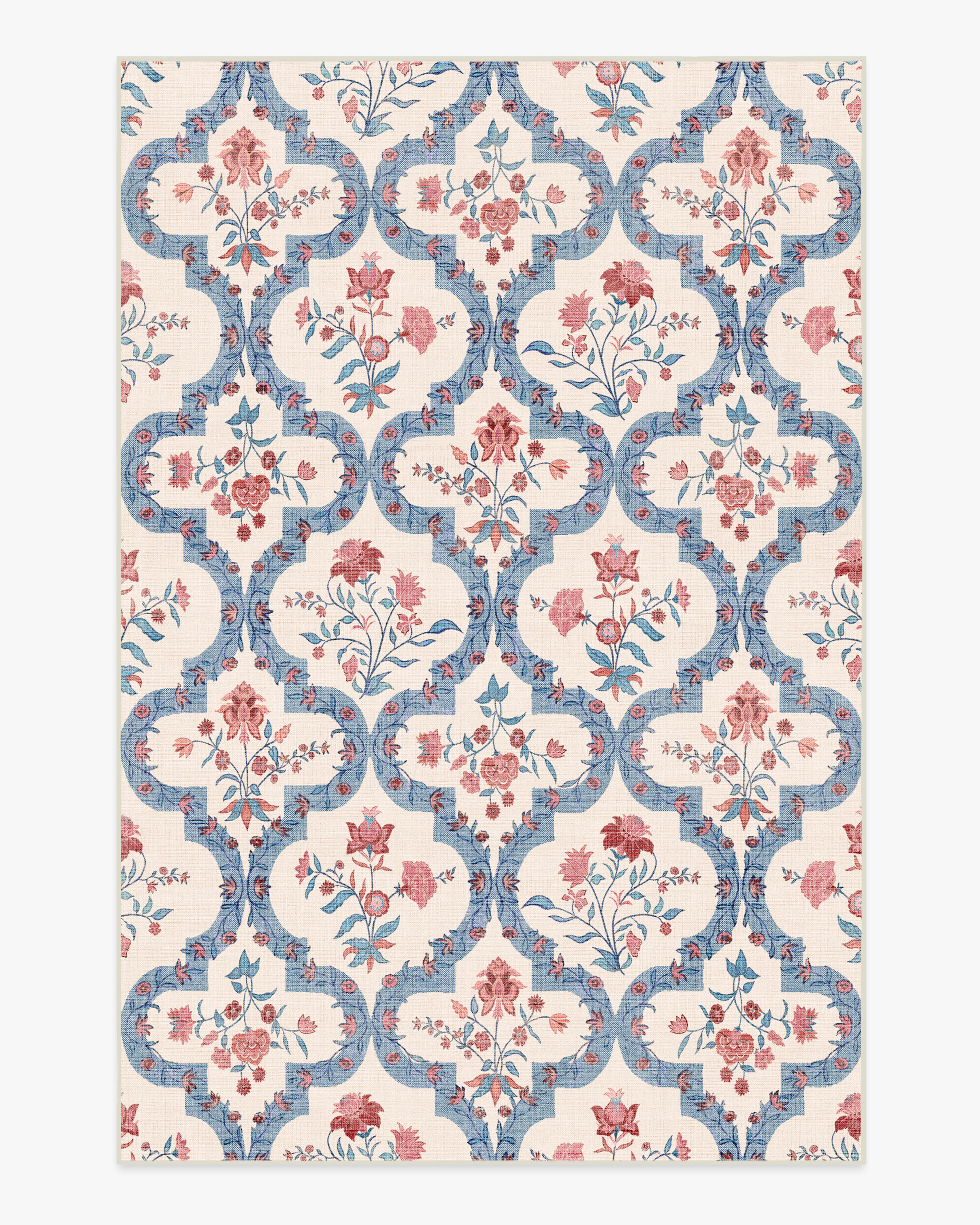 Elodie Currant & Ocean Outdoor Rug