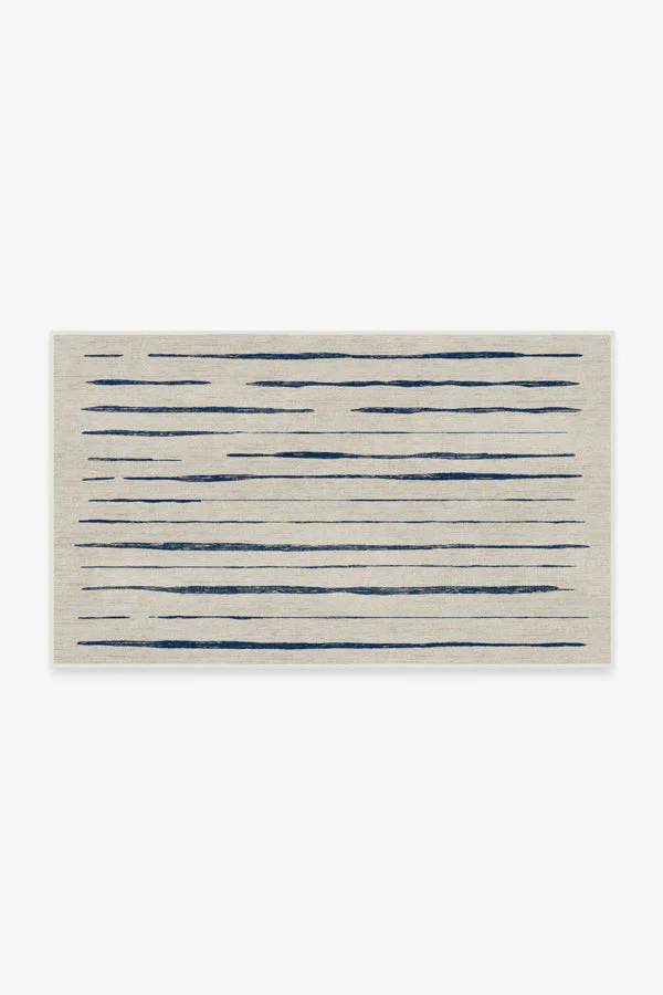 Talas Stripe Indigo Rug