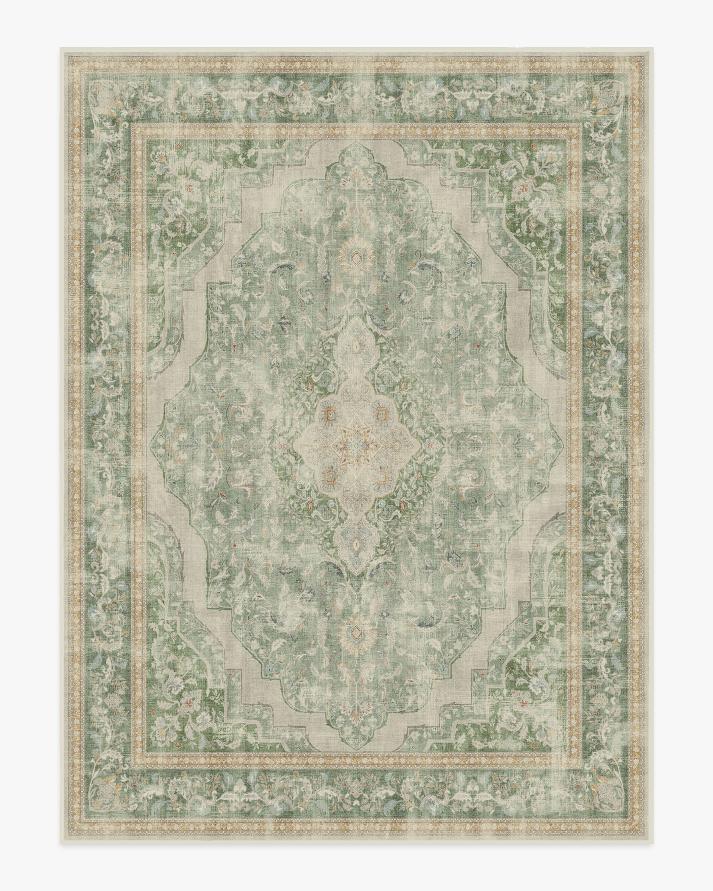 Adeline Natural Sage Flatwoven Rug