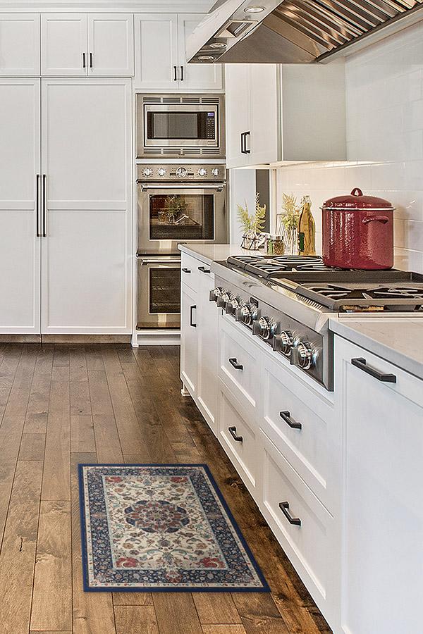 Sima Royal Blue Flatwoven Rug