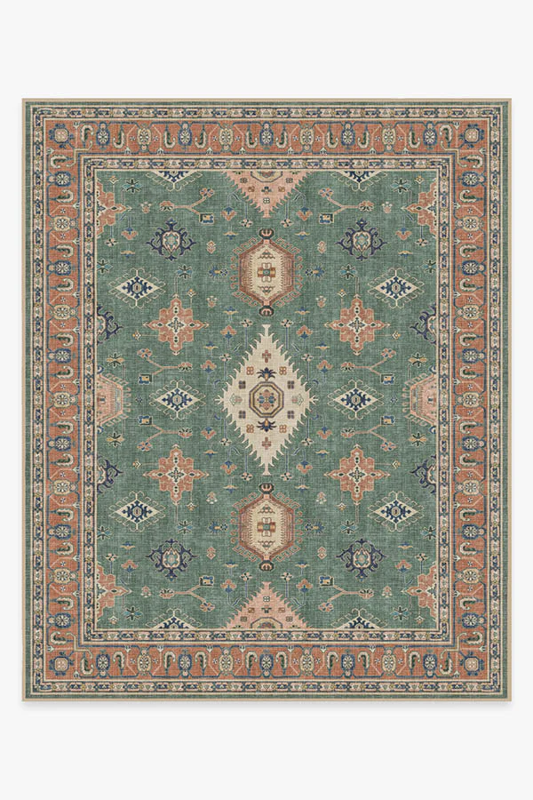 Ranier Copper Sage Outdoor Rug
