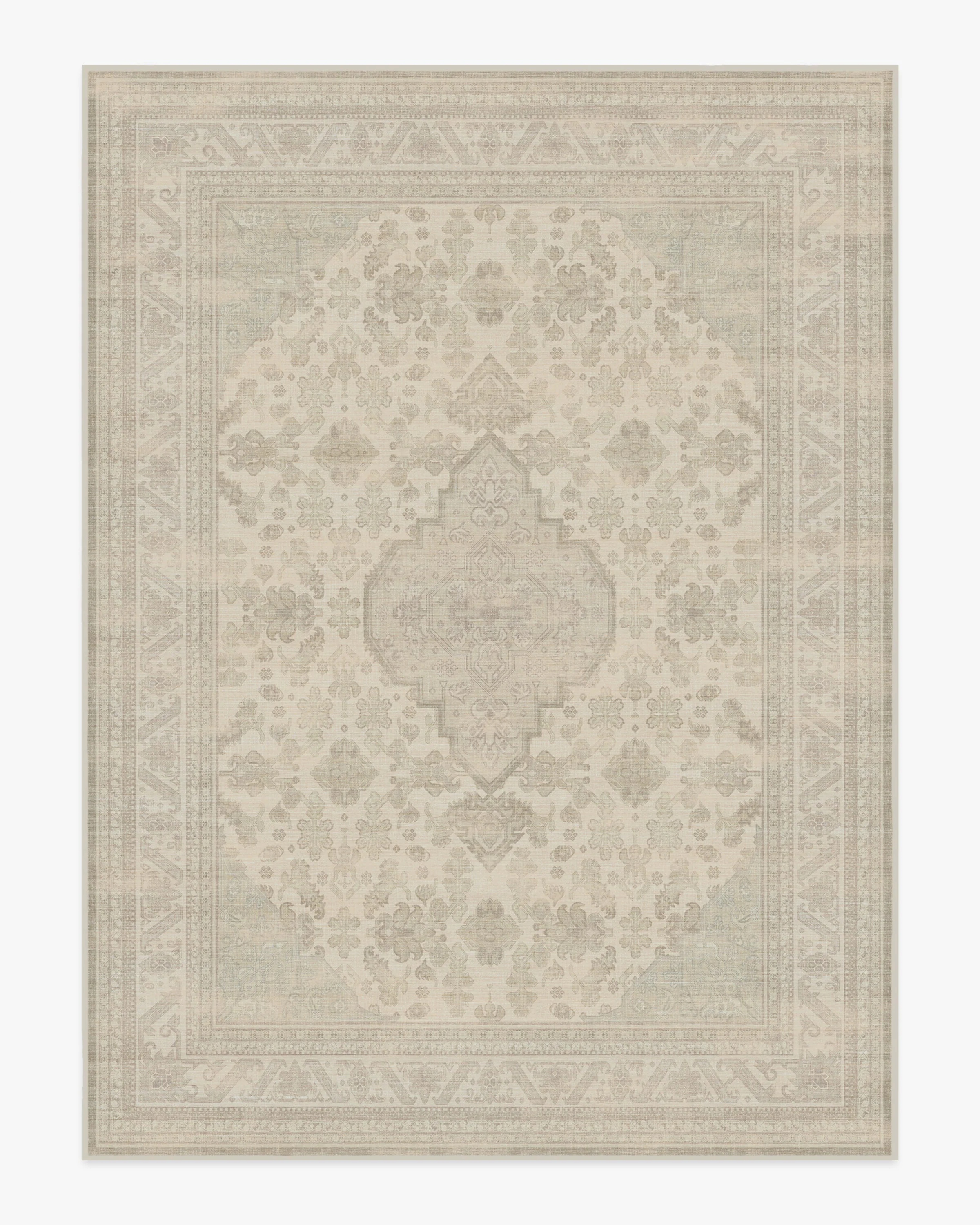 Rowan Soft Grey & Ivory Rug