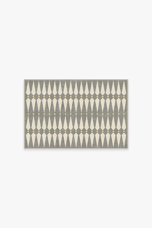 Carnaby Shadow Del Sol Flatwoven Rug by Jonathan Adler