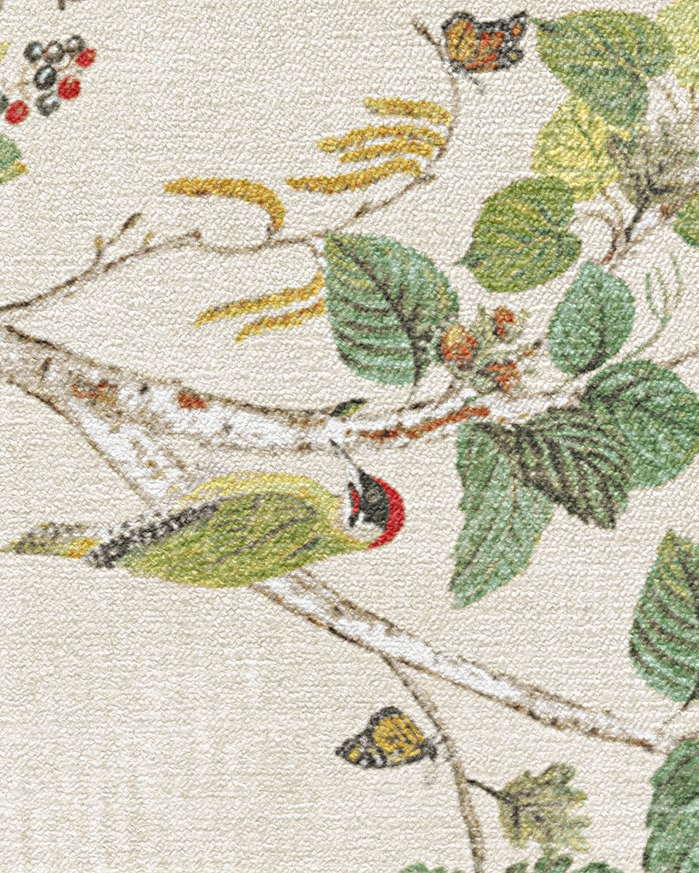 Woodland Chorus Fawn Rug by Sanderson