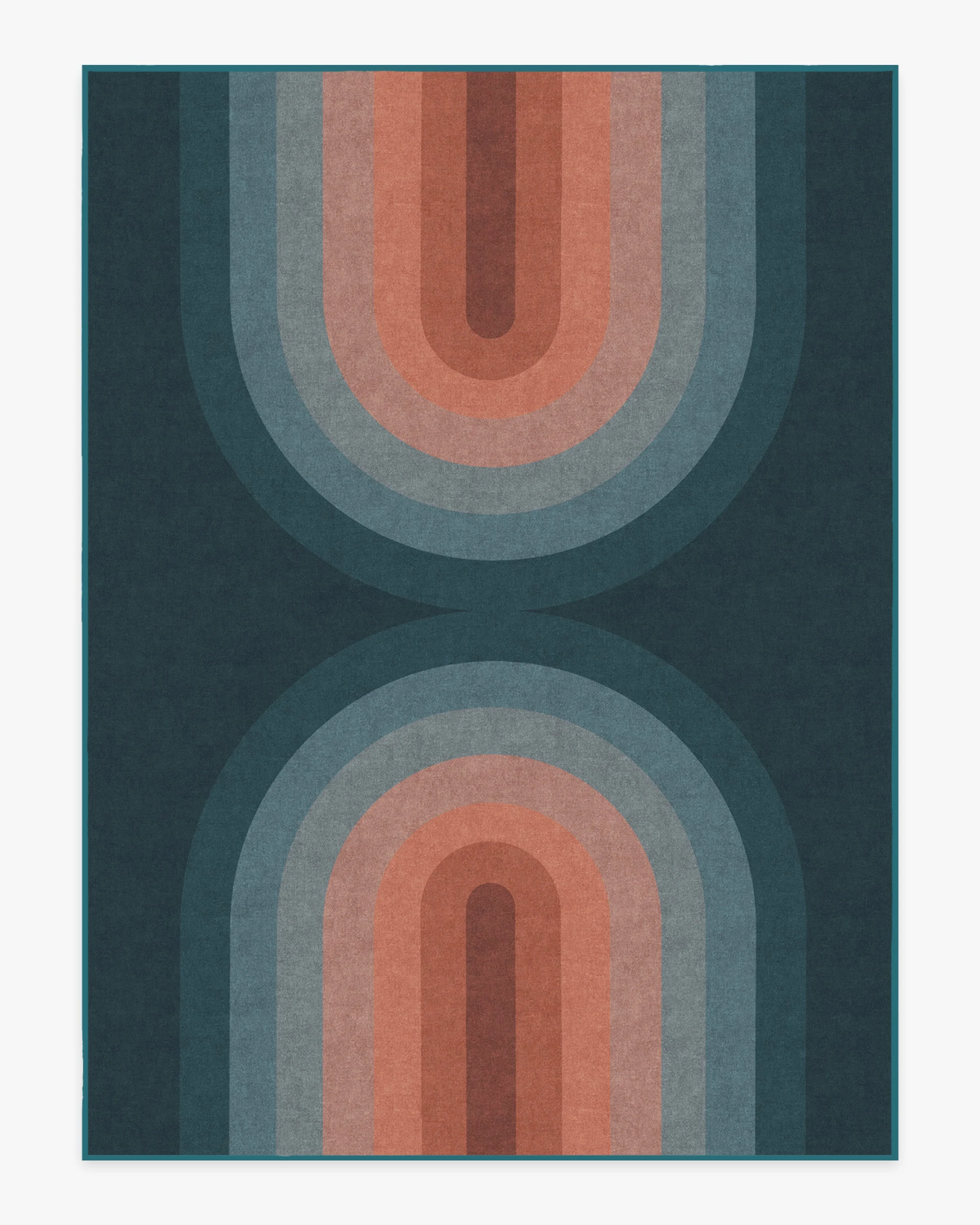 Absida Teal Rug