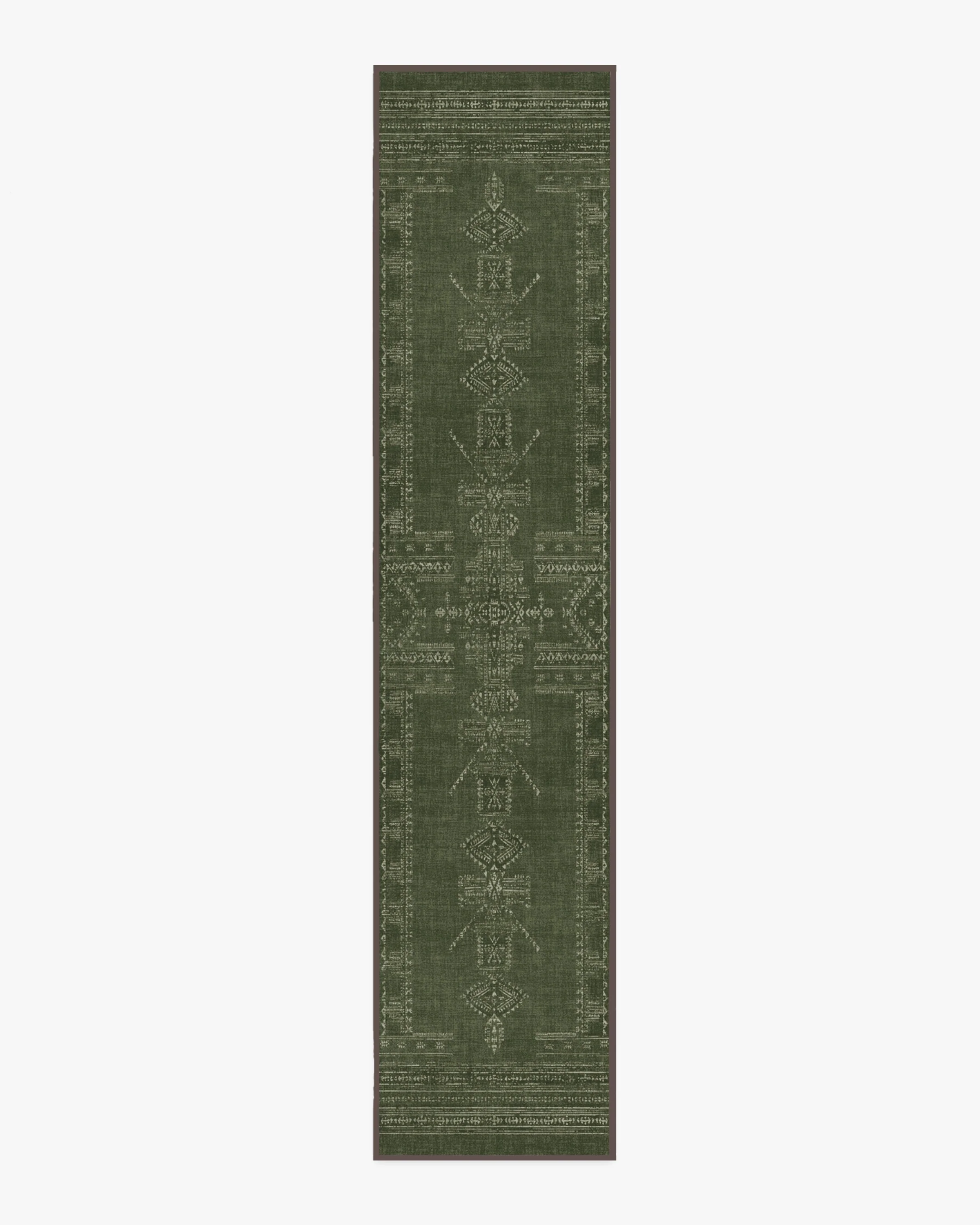 Amira Green Flatwoven Rug by Martyn Lawrence Bullard