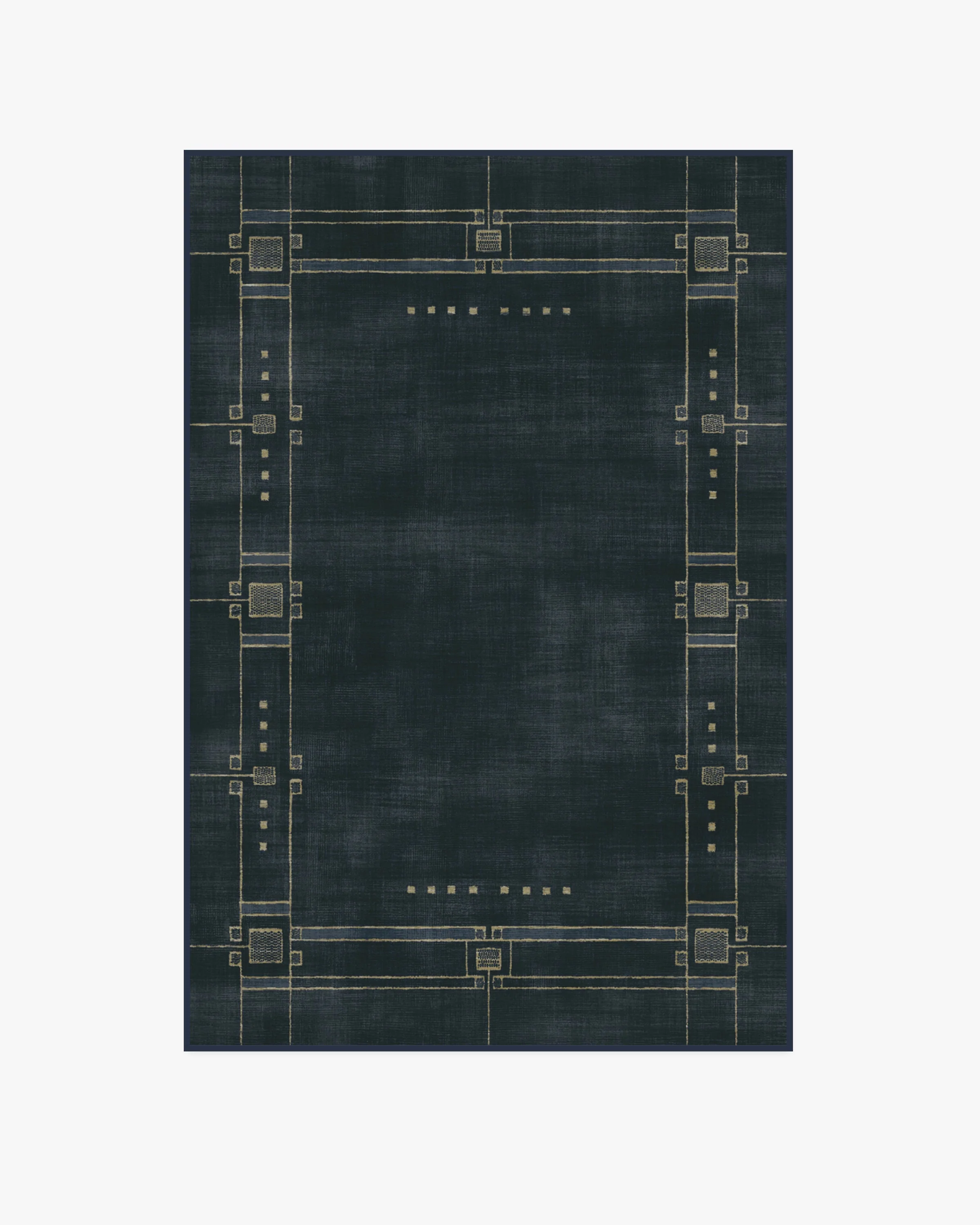 Avery Midnight Blue Rug by Architectural Digest