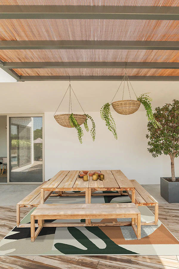 Medley Desert Sage Outdoor Rug