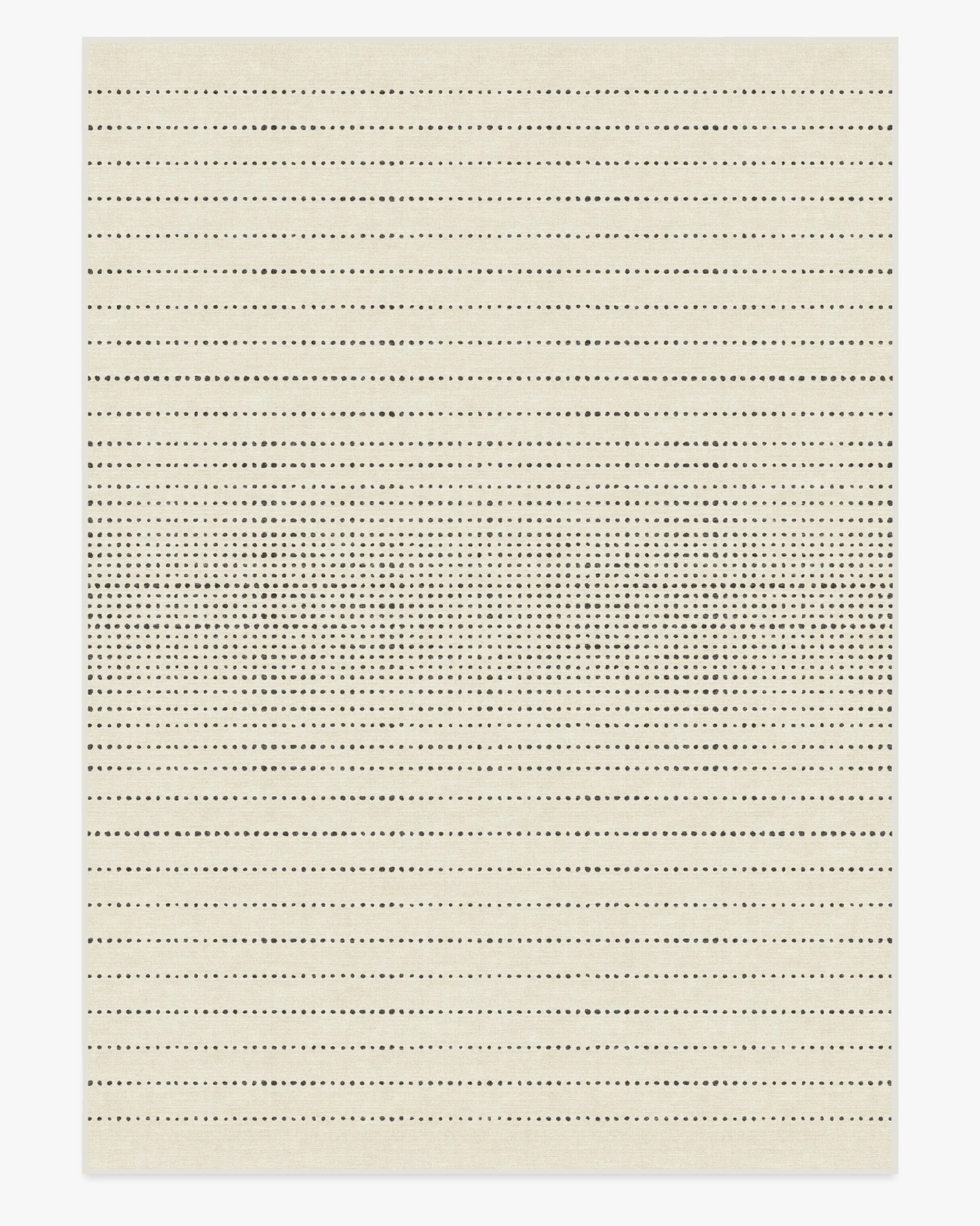 Array Black & Ivory Rug